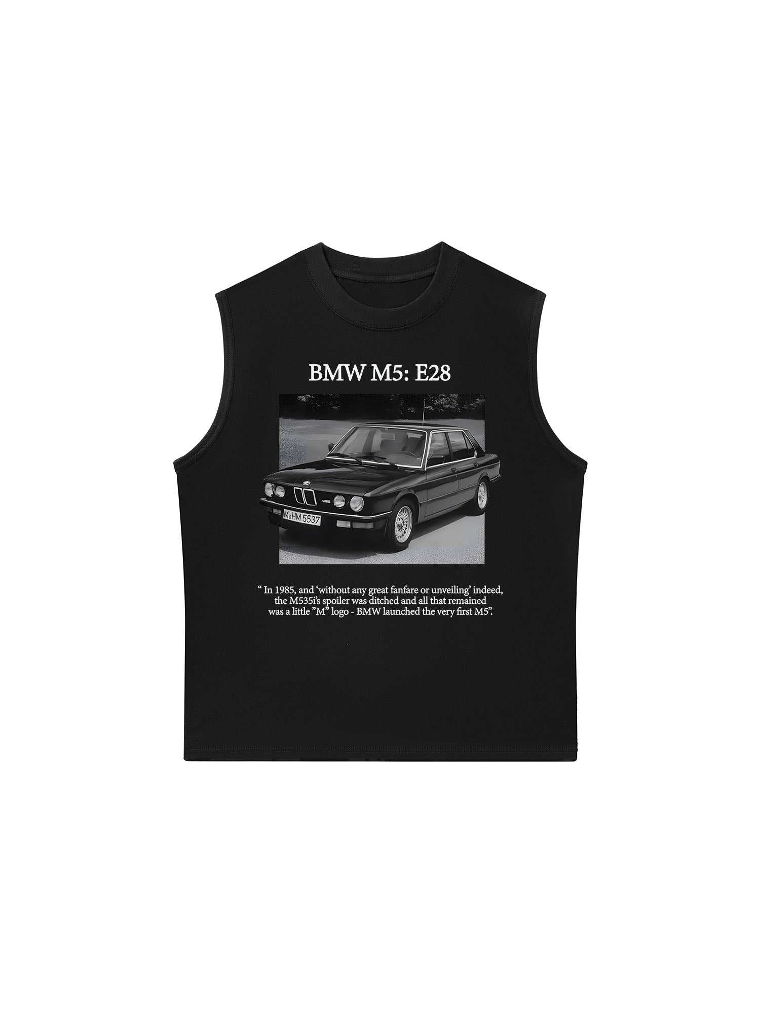 Áo Ba Lỗ Relaxed Fit BMW M5 E28