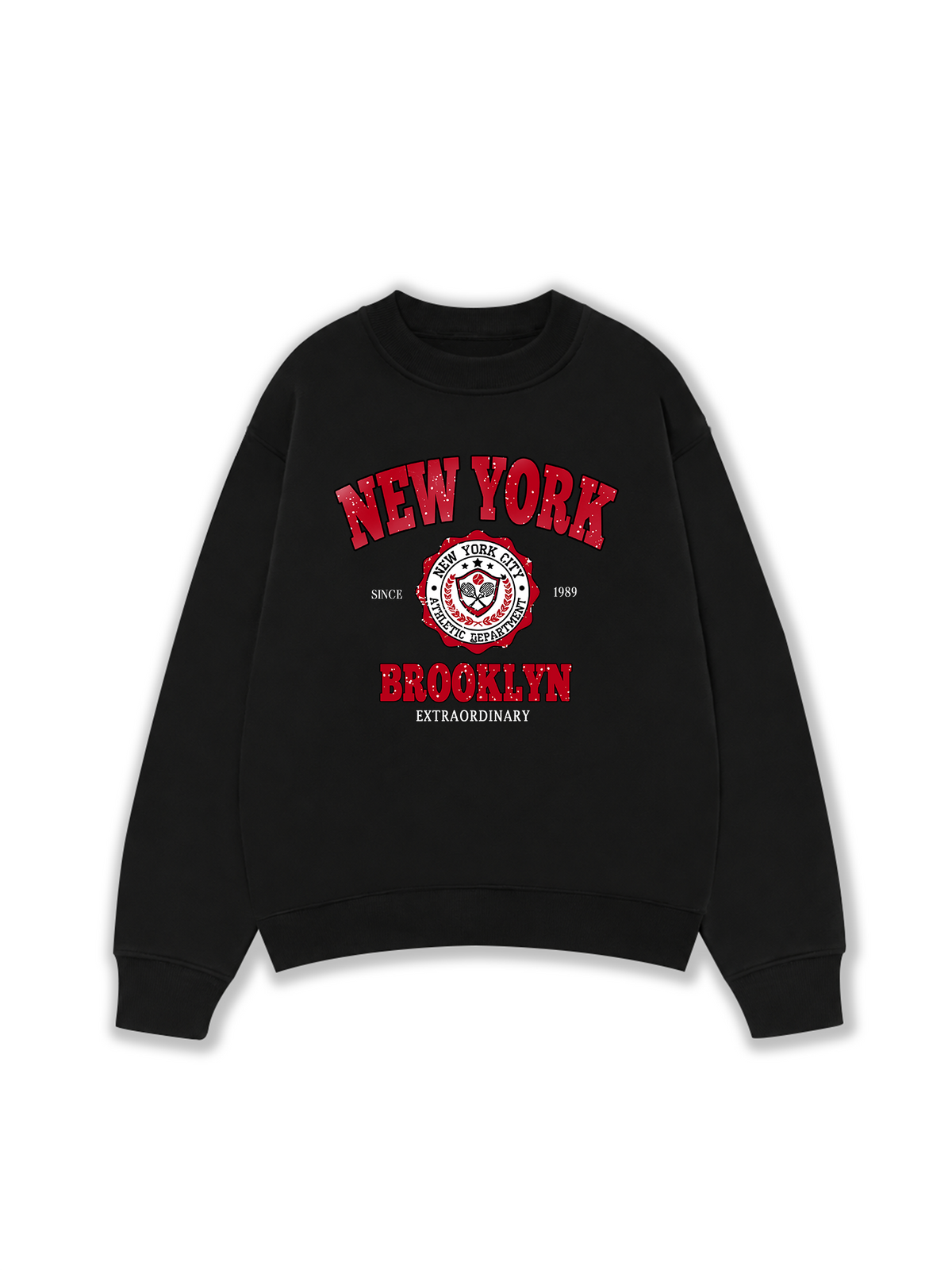 Áo Sweater Nỉ Hai Da Brooklyn