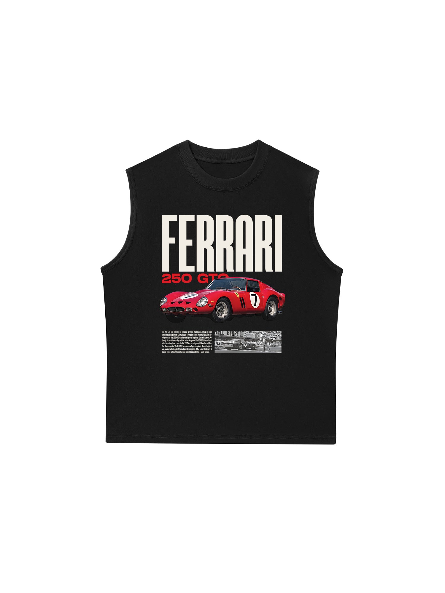 Áo Ba Lỗ Relaxed Fit Ferrari 250 GTO