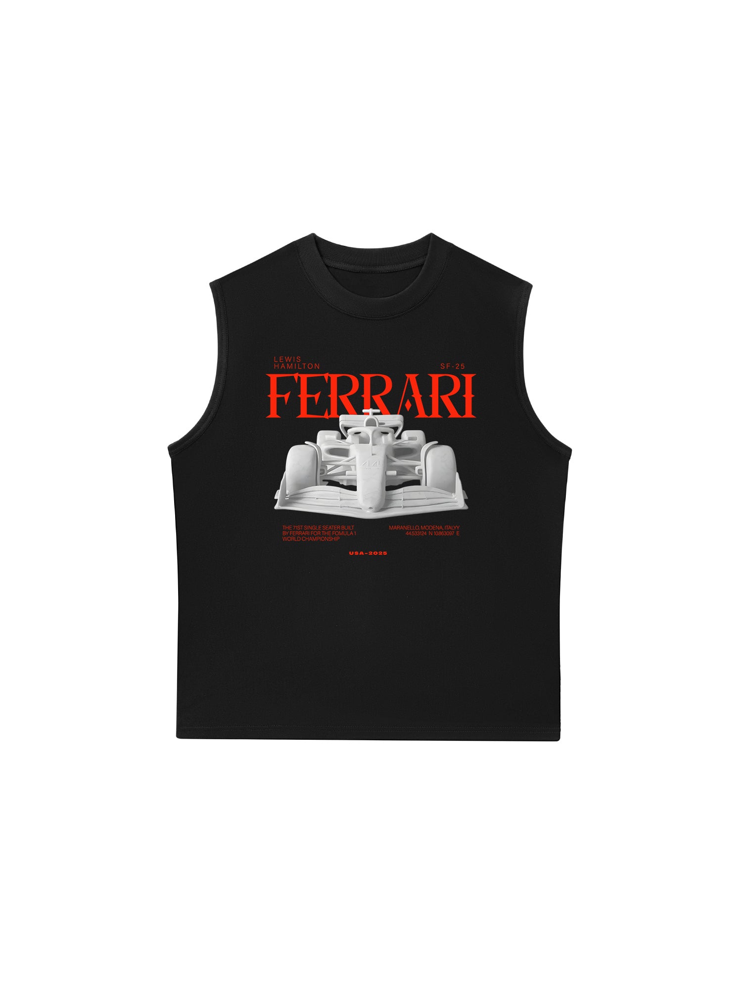 Áo Ba Lỗ Relaxed Fit Ferrari Maranello Modena