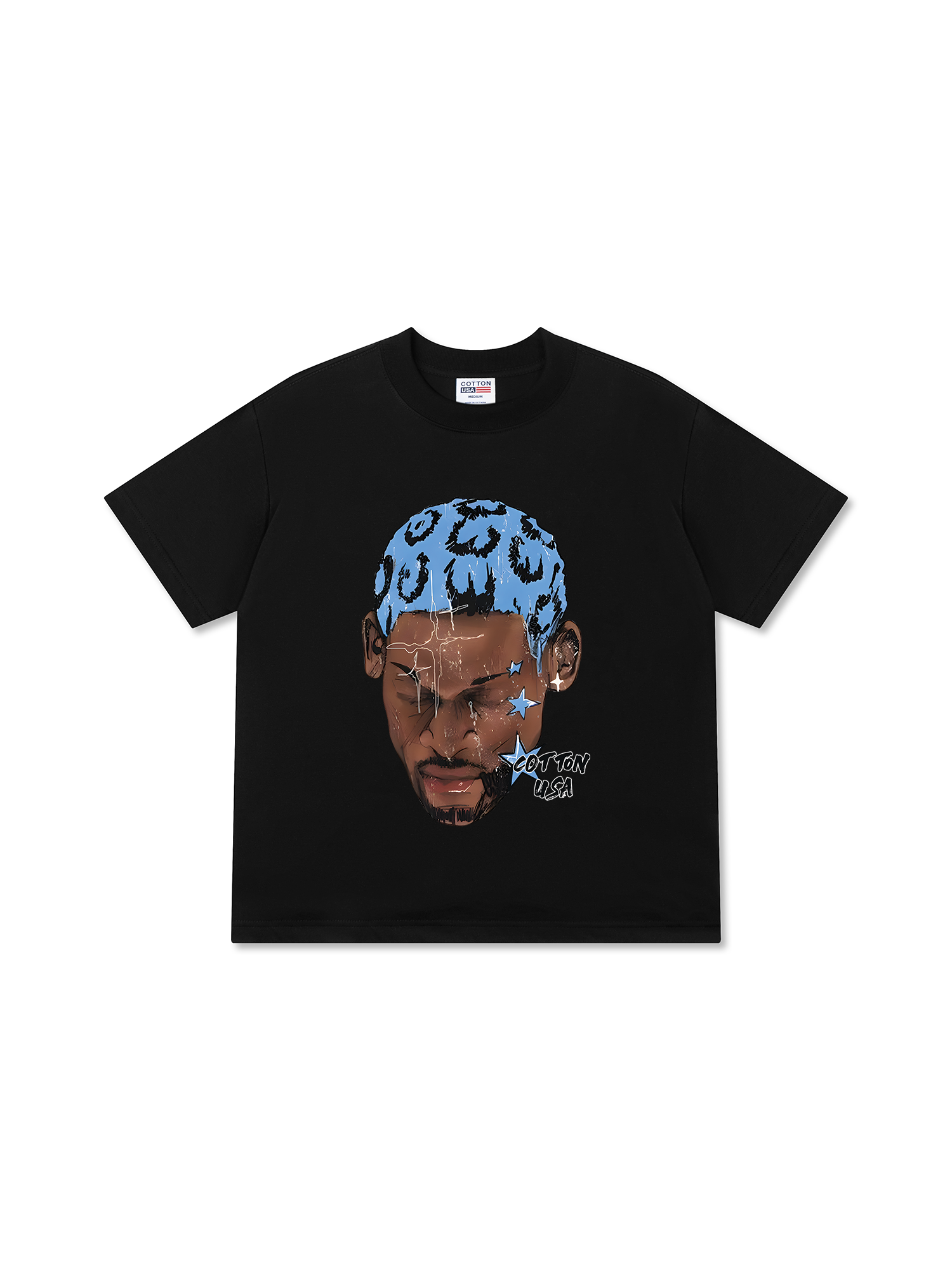 Áo Thun Relaxed Fit Rapper Rodman Bad As I Wanna Be