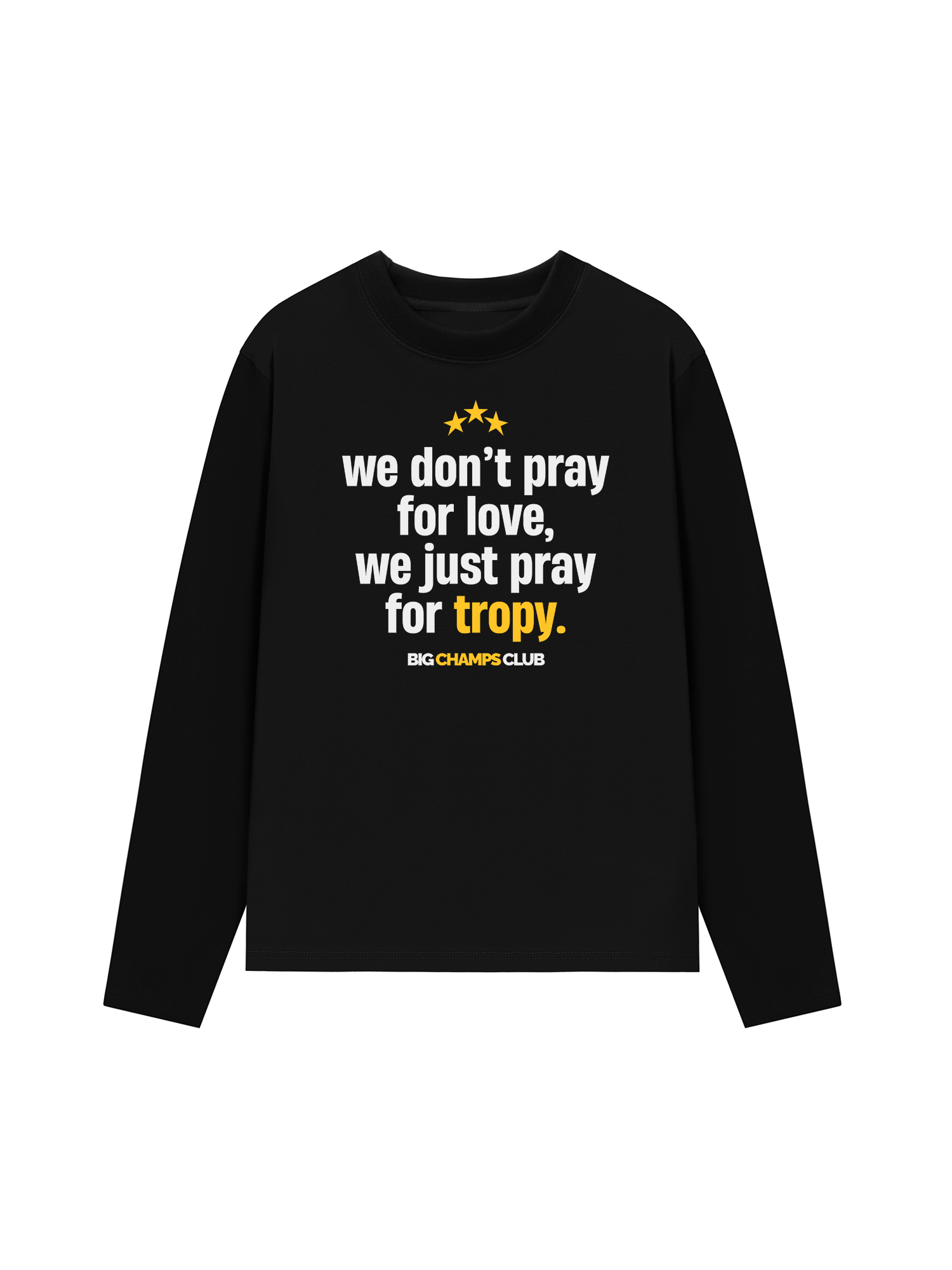 Áo Thun Dài Tay Champions Pray For Tropy