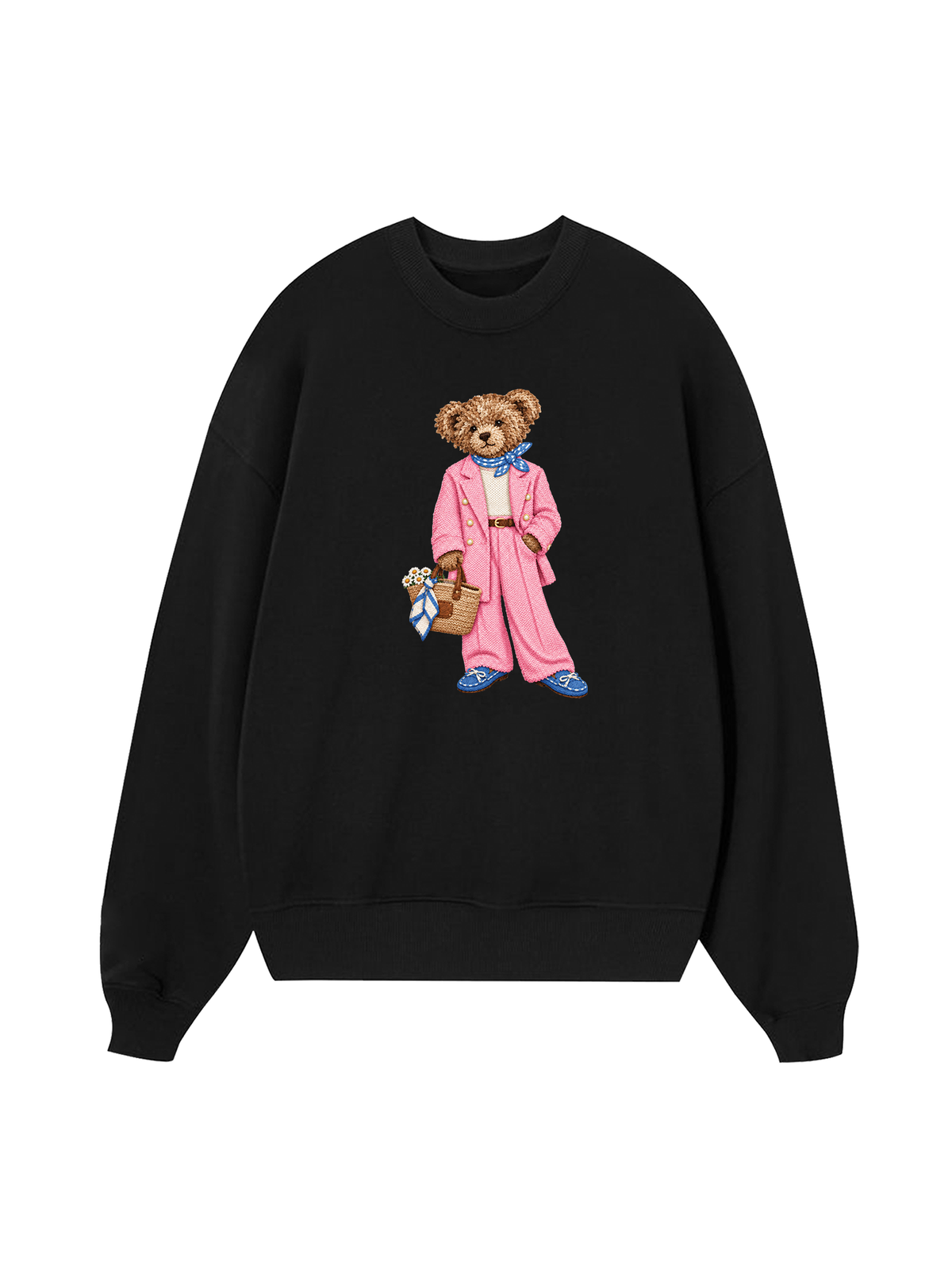 Bear Pink Vest Sweater