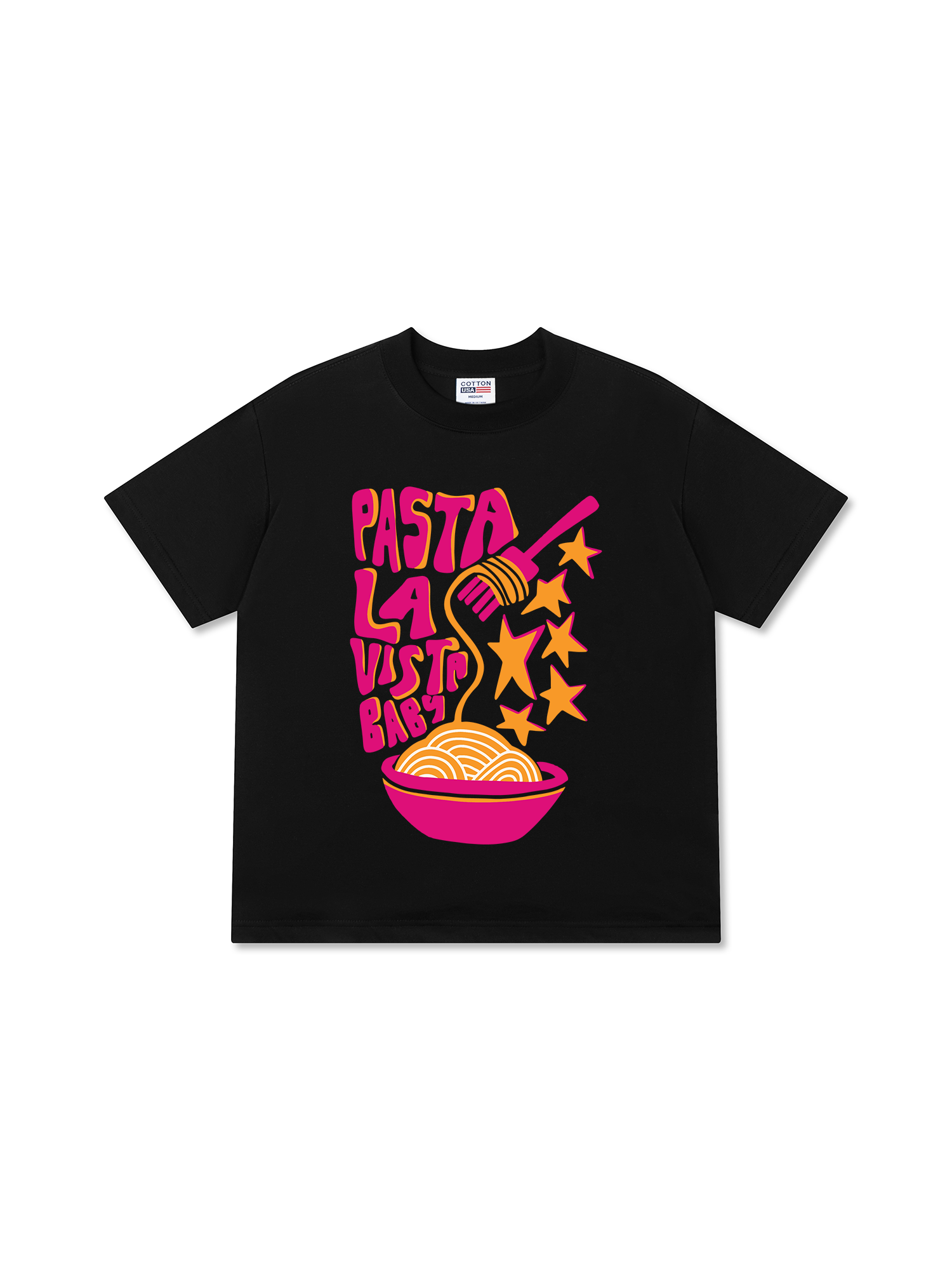 Áo Thun Relaxed Fit Yummy Mood Pasta La Vista Baby
