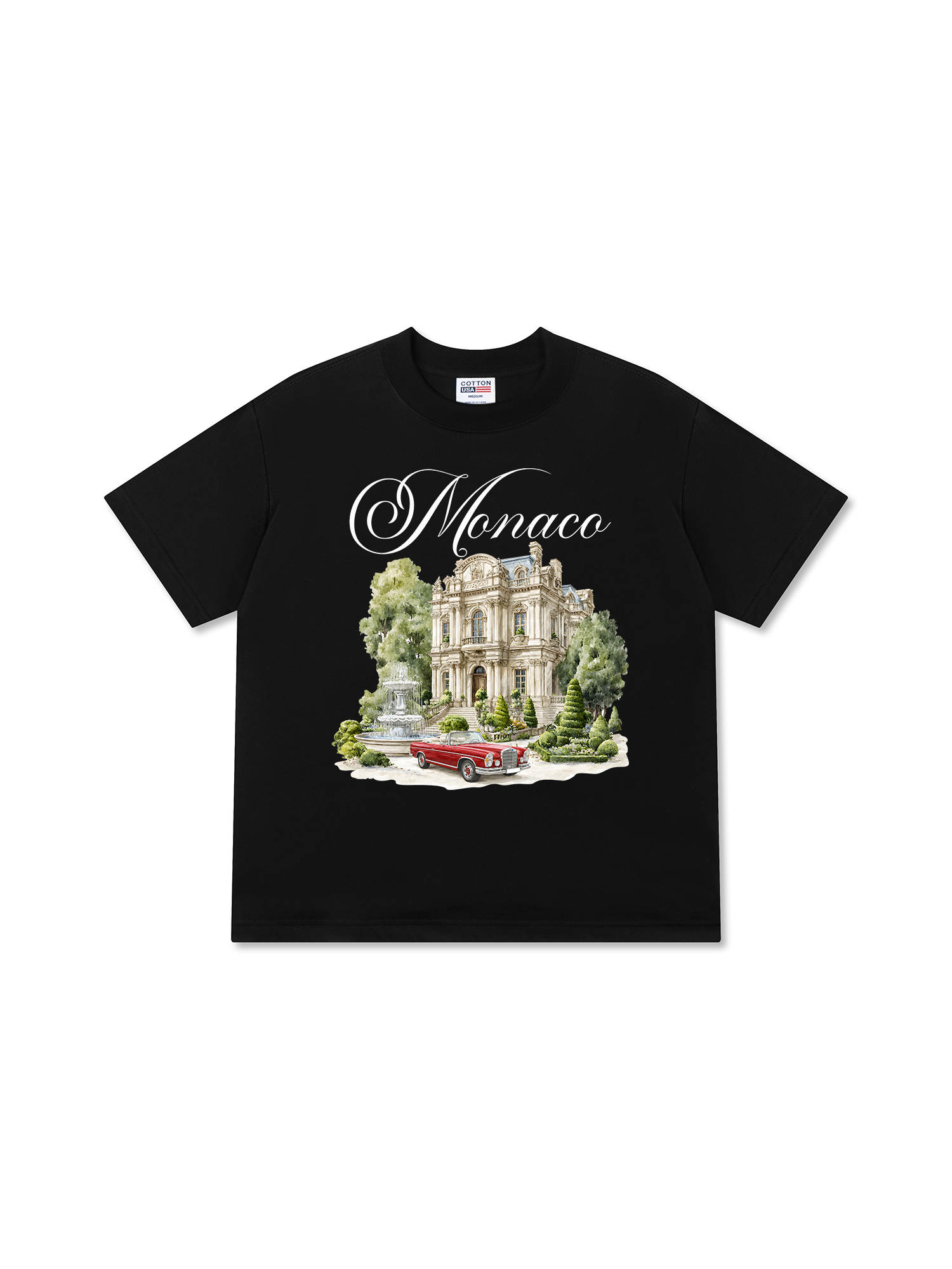 Áo Thun Relaxed Fit Monaco Mansion