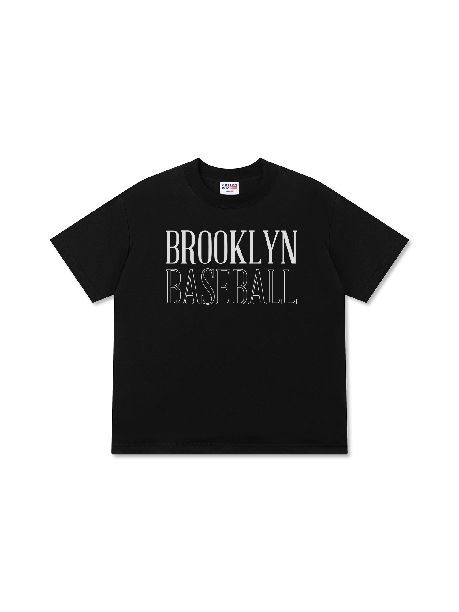 Áo Thun Relaxed Fit Baseball Basic Brooklyn