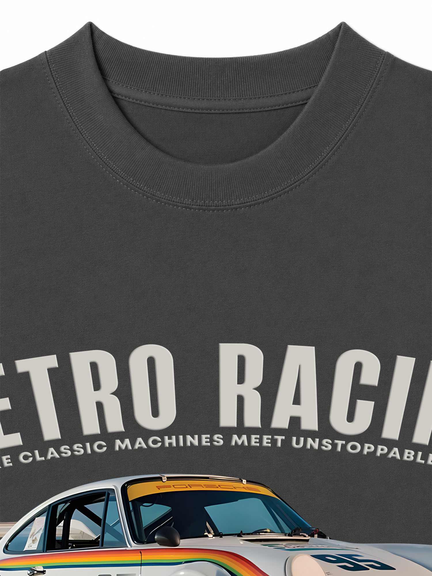 Áo Thun Relaxed Fit Retro Racing