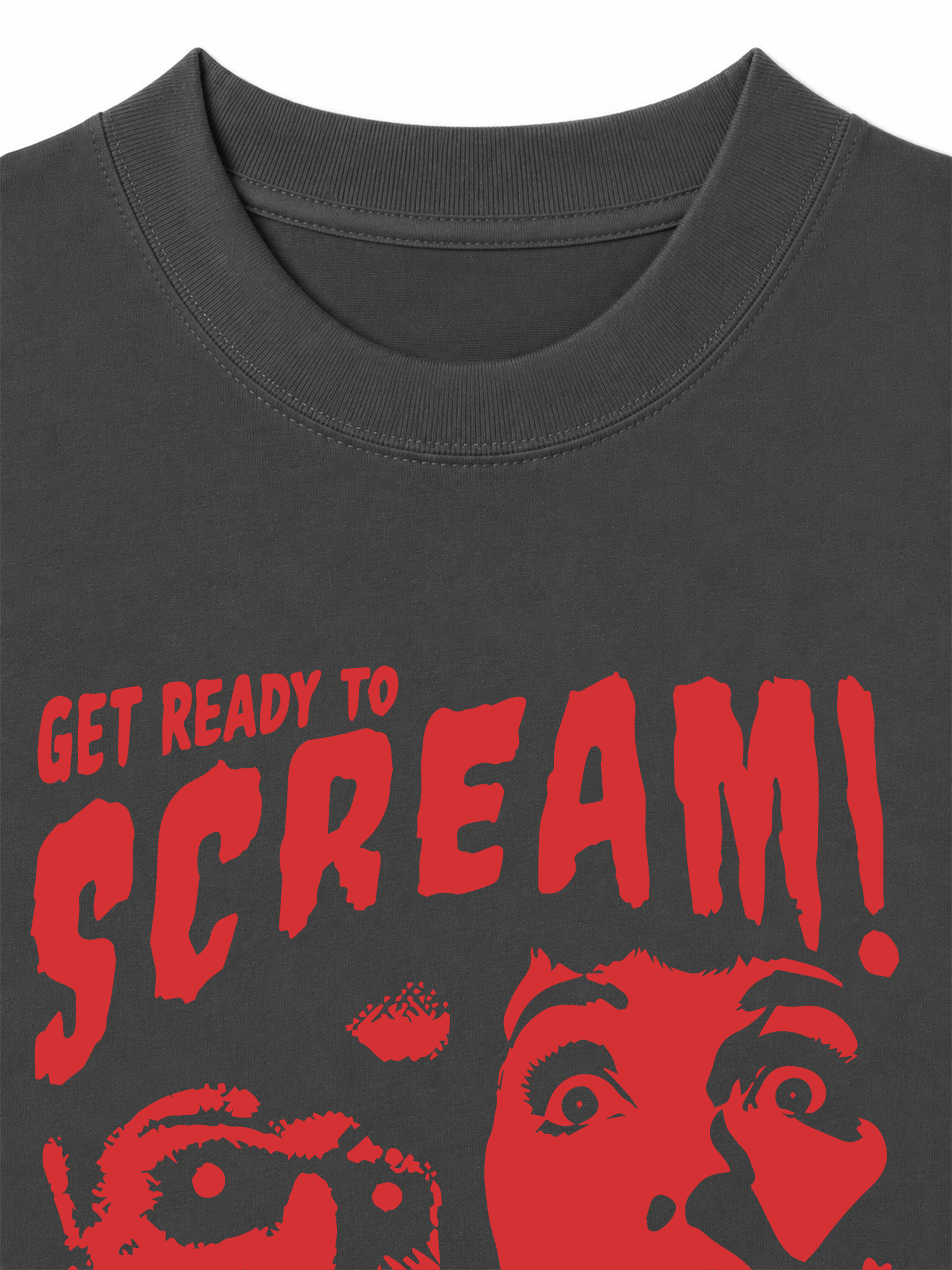 Áo Thun Relaxed Fit Scream