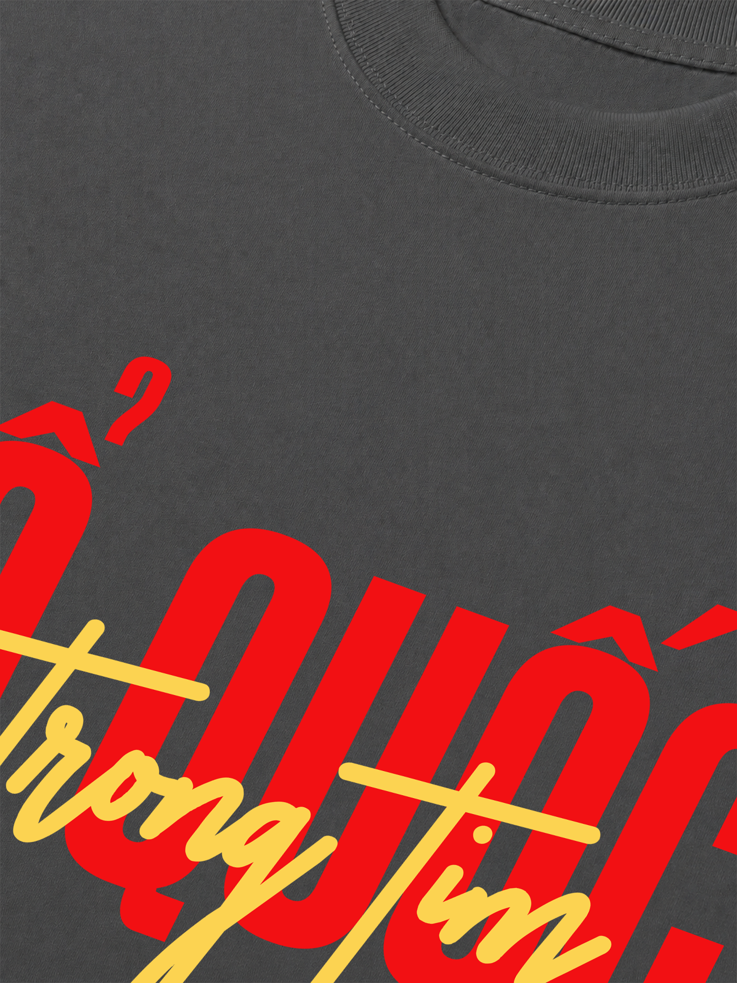 Áo Thun Relaxed Fit Tổ Quốc Trong Tim