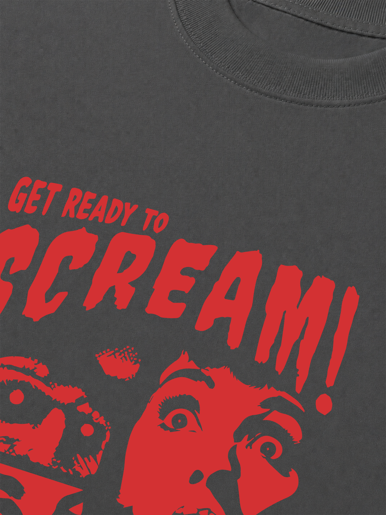Áo Thun Relaxed Fit Scream