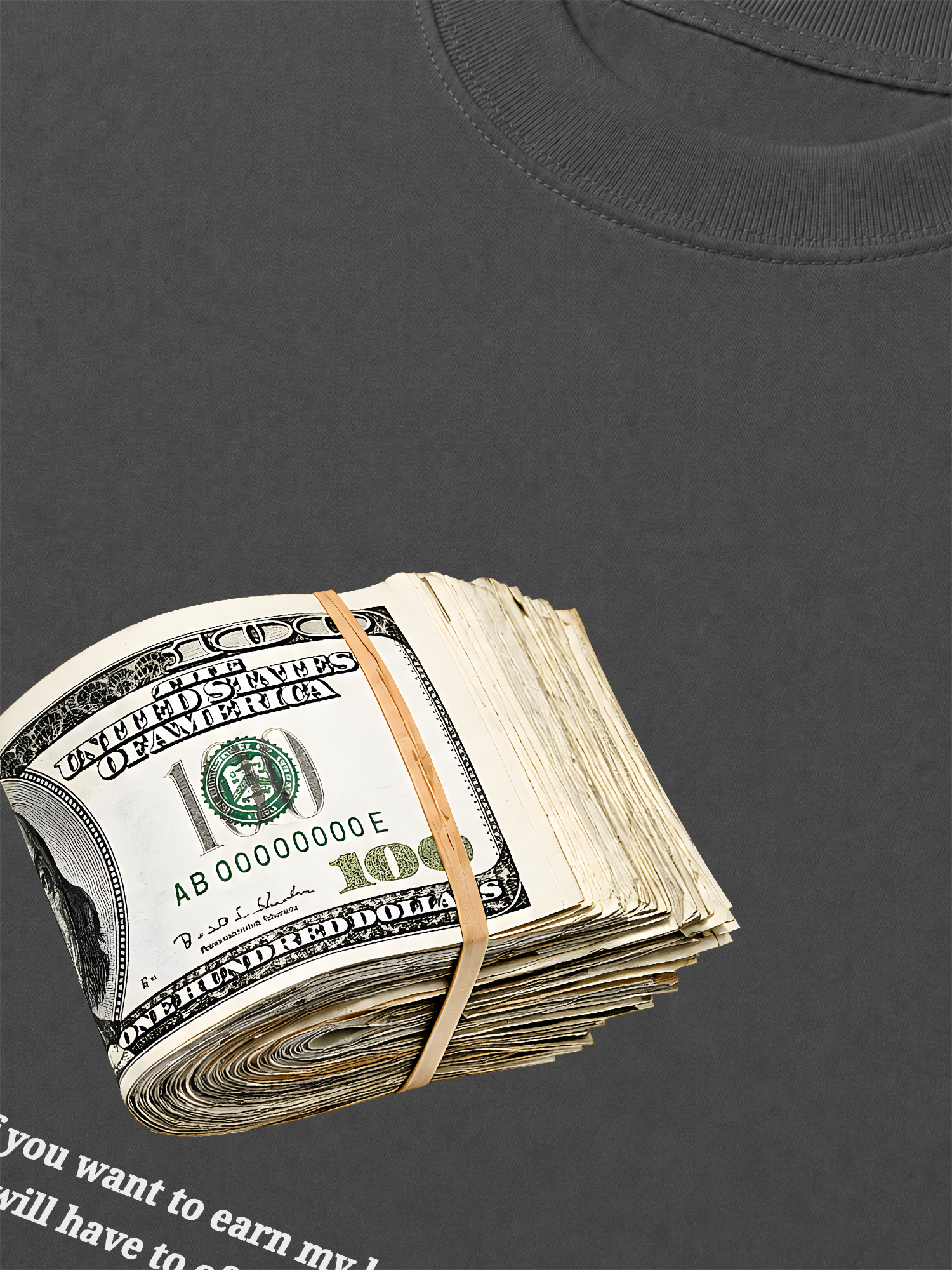 Áo Thun Relaxed Fit Money Over Power