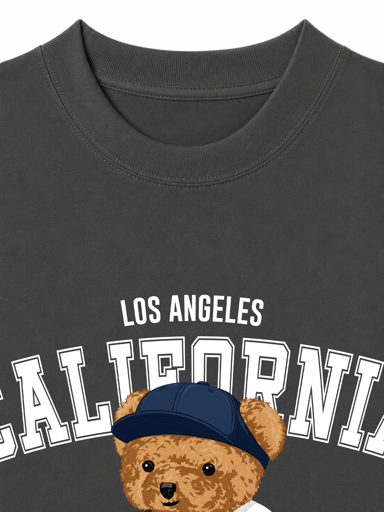 Áo Thun Relaxed Fit Bear Town California