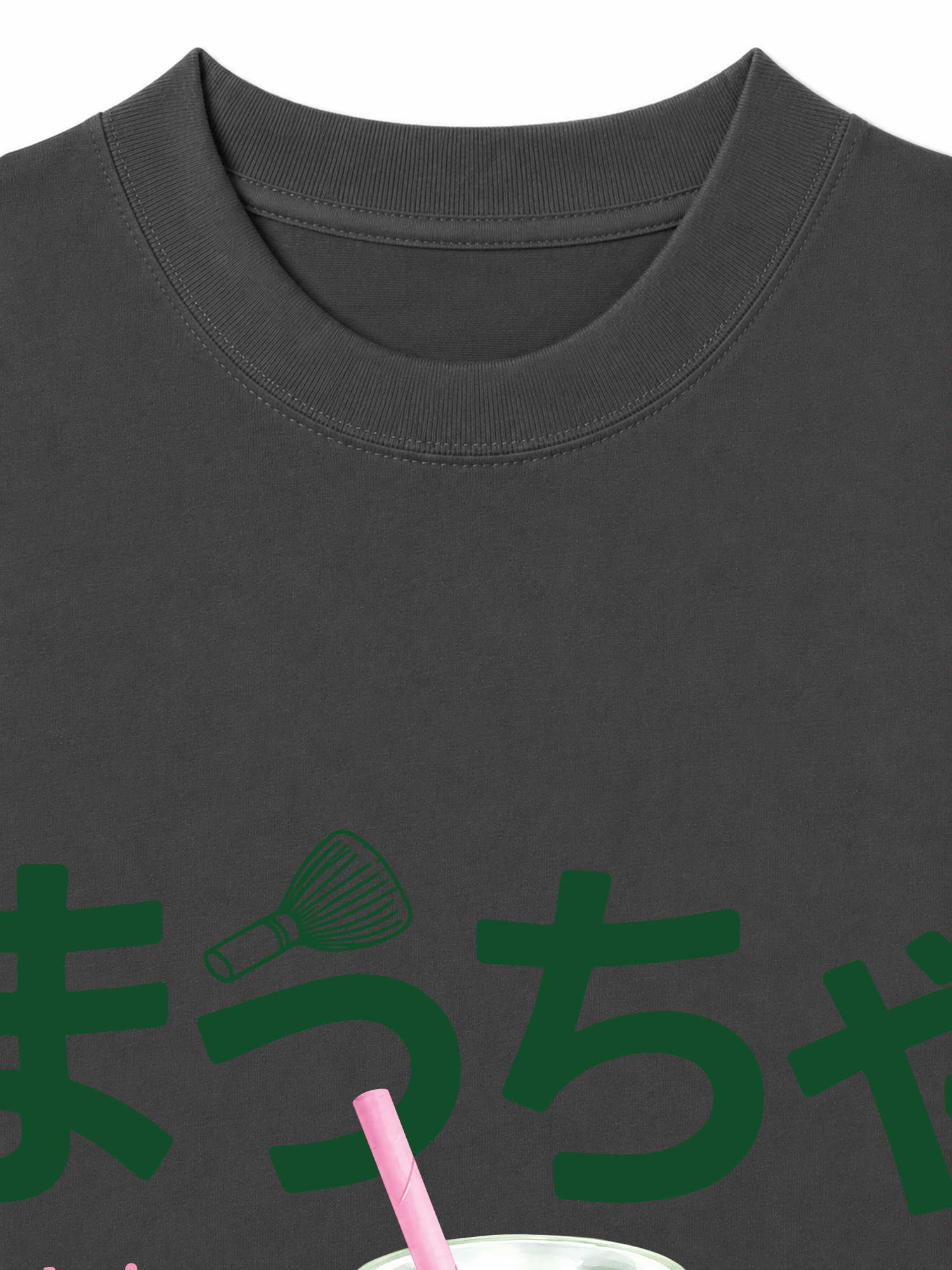 Áo Thun Relaxed Fit Daily Cup Matcha And Flower