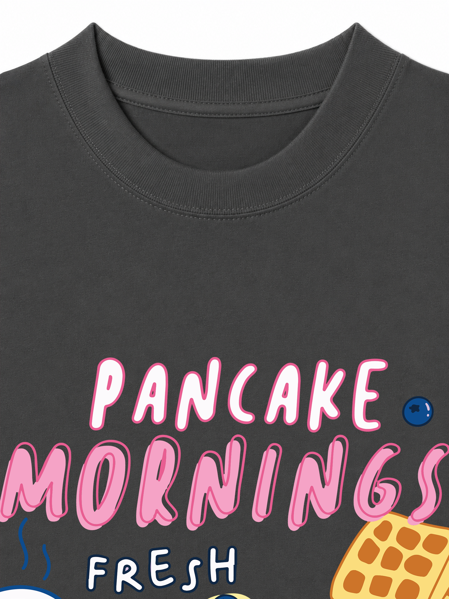Áo Thun Relaxed Fit Pancake Morning Fresh