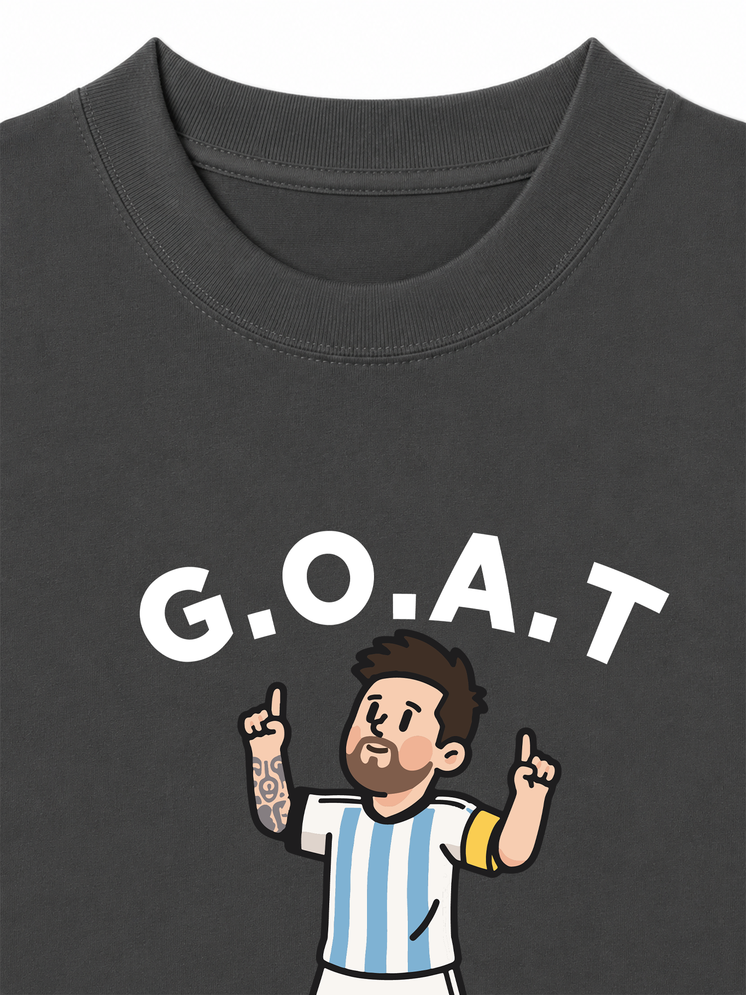 Áo Thun Relaxed Fit Soccer GOAT