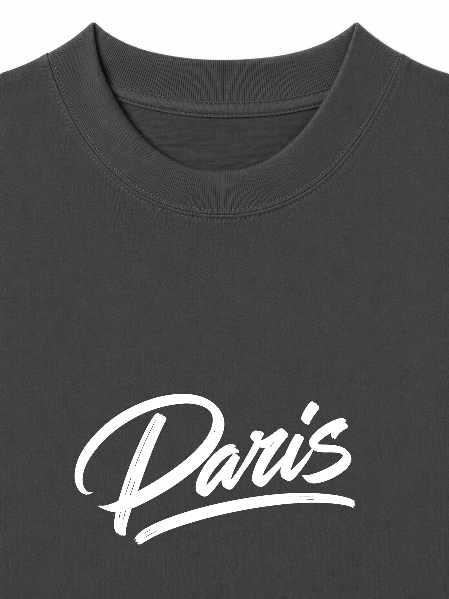 Áo Thun Relaxed Fit Paris Basic Logo