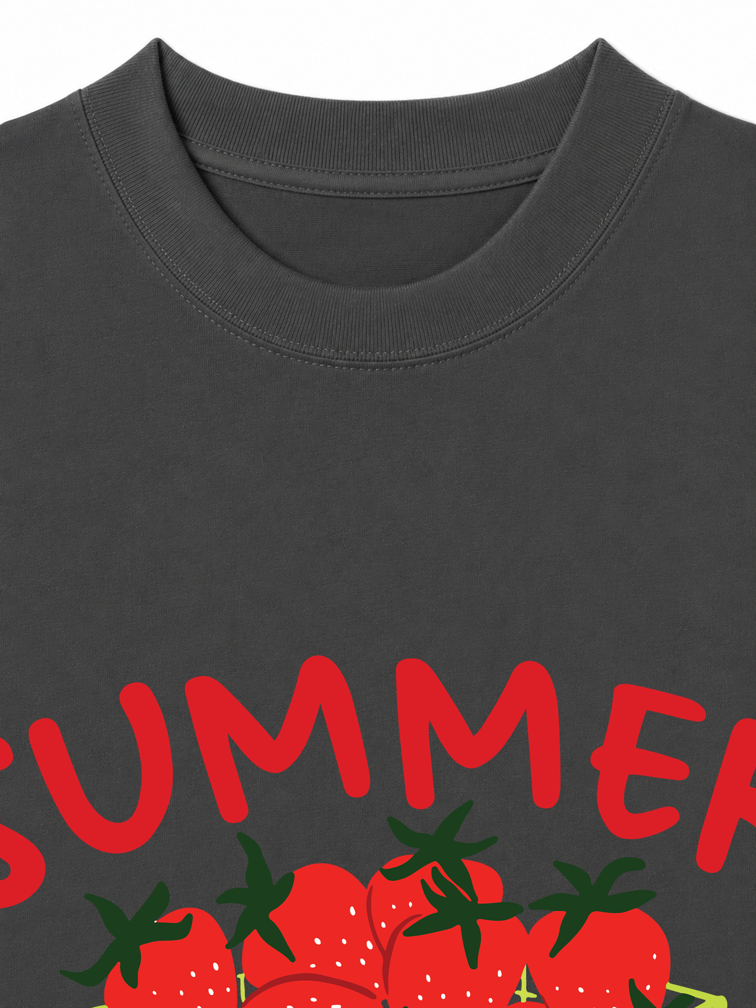 Áo Thun Relaxed Fit Tropical Strawberry