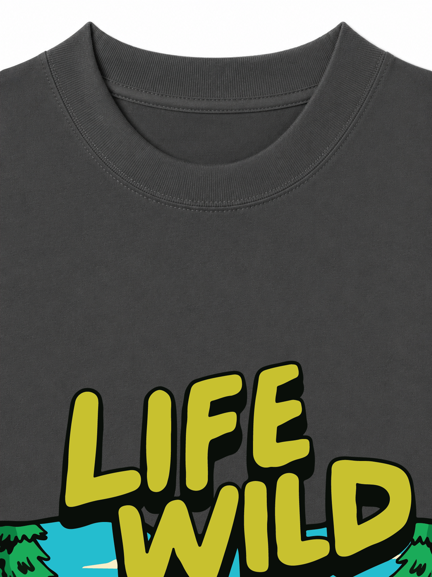 Áo Thun Relaxed Fit Adventure Life Wild