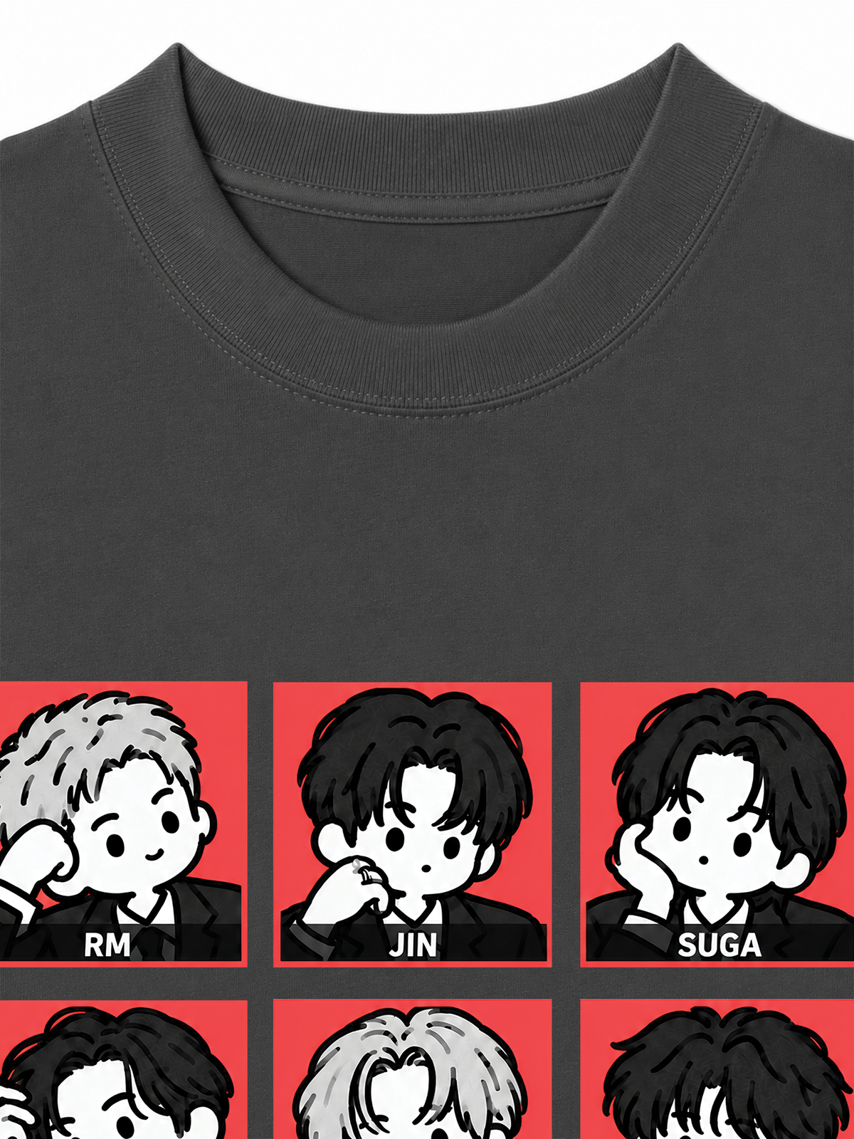 Áo Thun Relaxed Fit Bangtan Boys