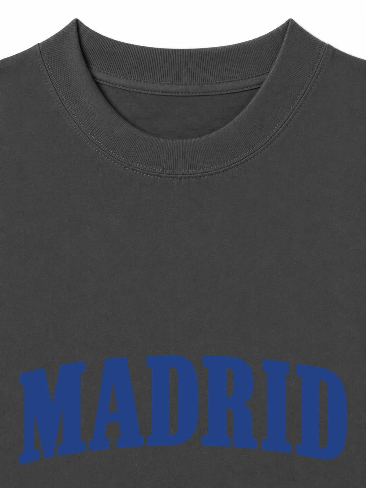 Áo Thun Relaxed Fit Basic Blue Madrid