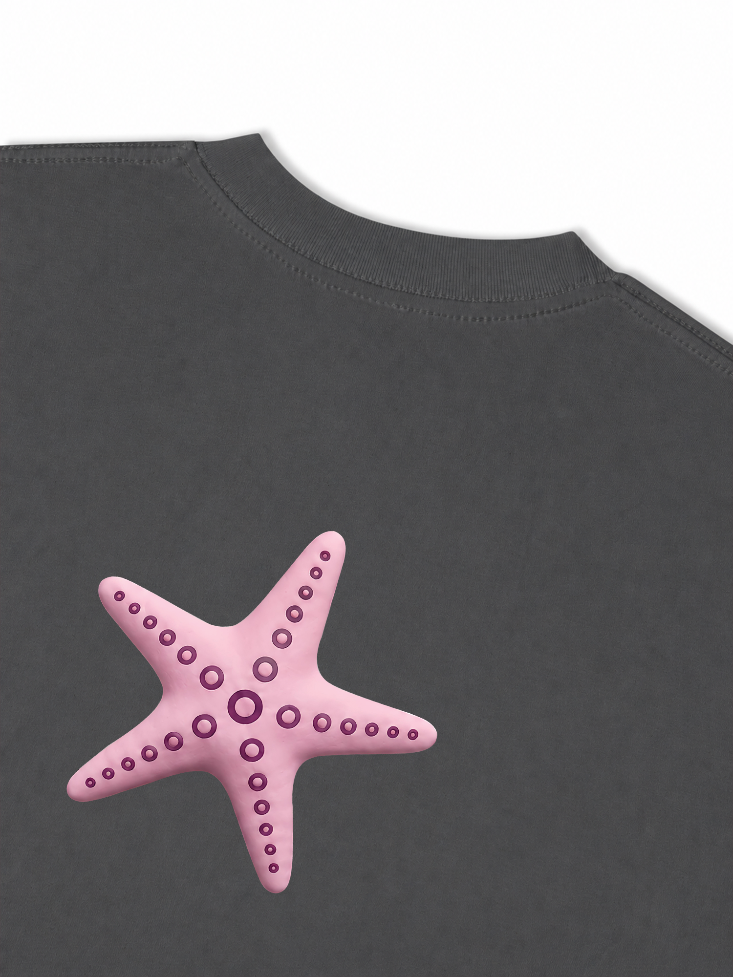 Áo Thun Relaxed Fit Inside Ocean Pink StarFish