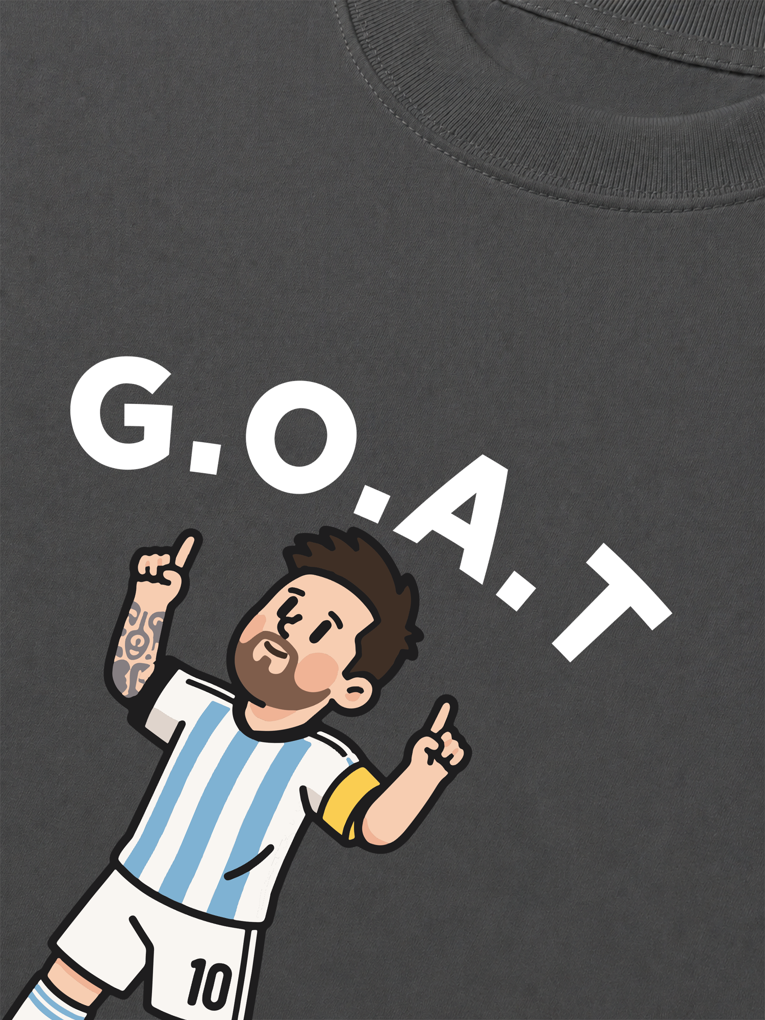 Áo Thun Relaxed Fit Soccer GOAT