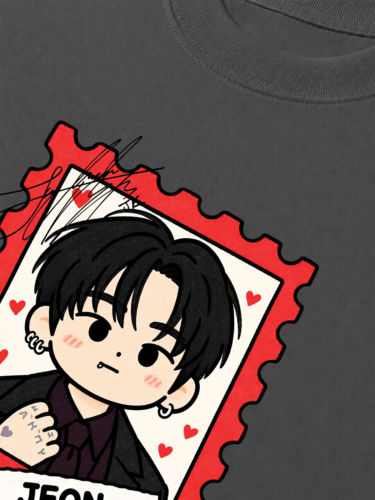 Áo Thun Relaxed Fit JungKook