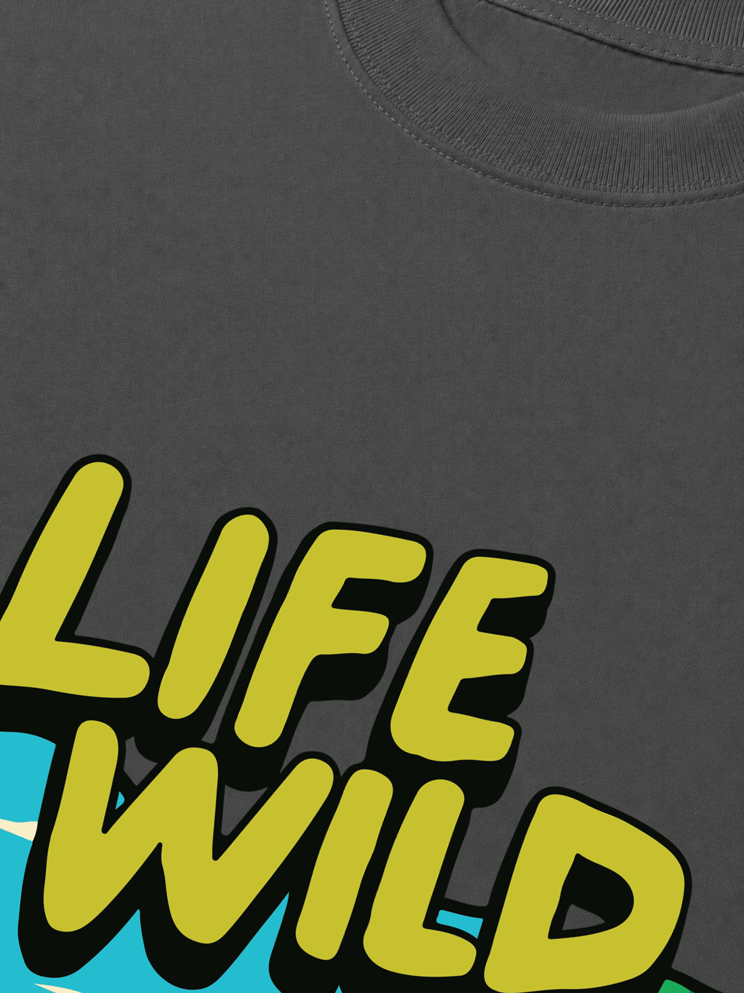 Áo Thun Relaxed Fit Adventure Life Wild