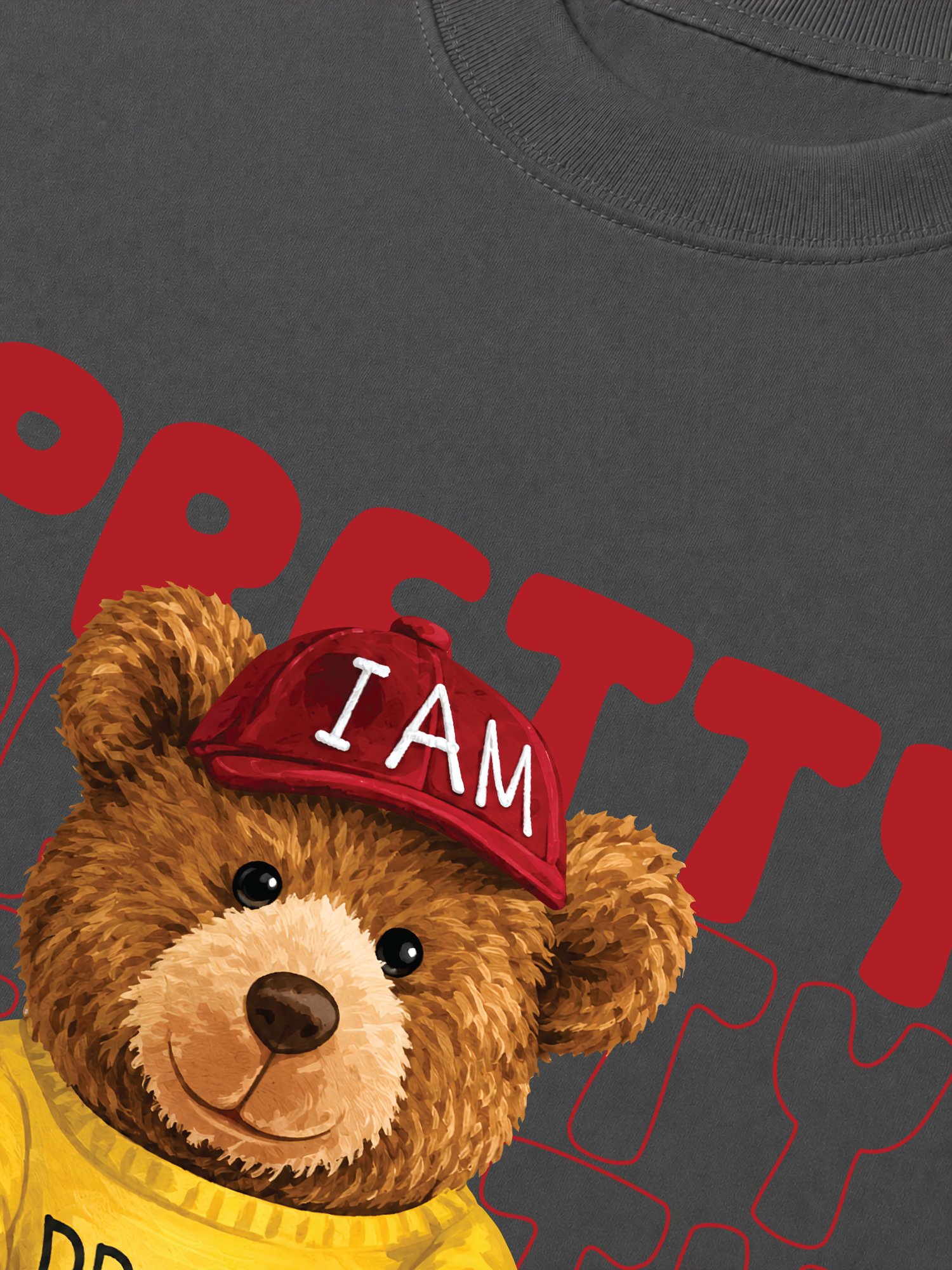Áo Thun Relaxed Fit Bear Town Pretty Bear