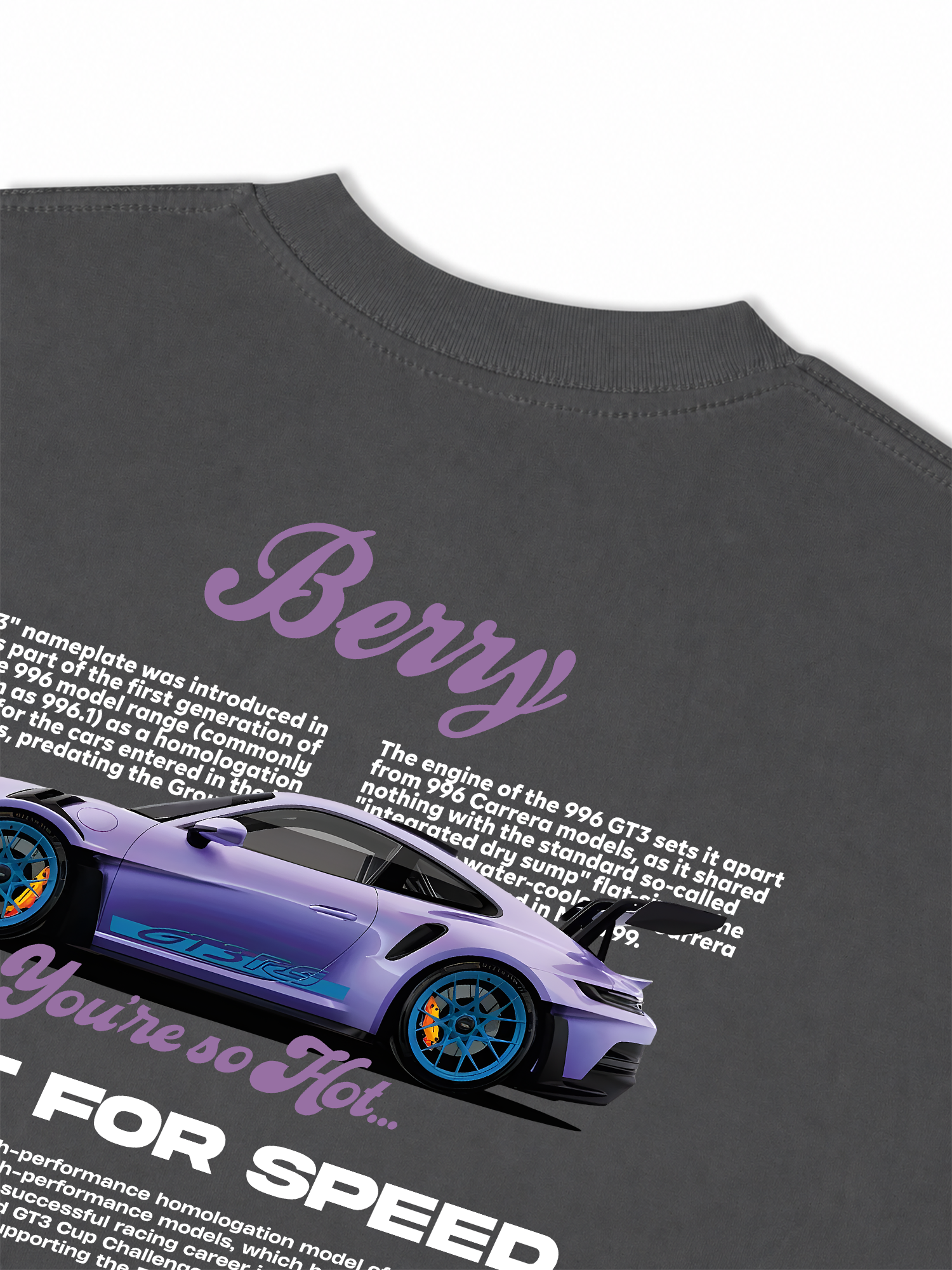 Áo Thun Relaxed Fit Violet Berry