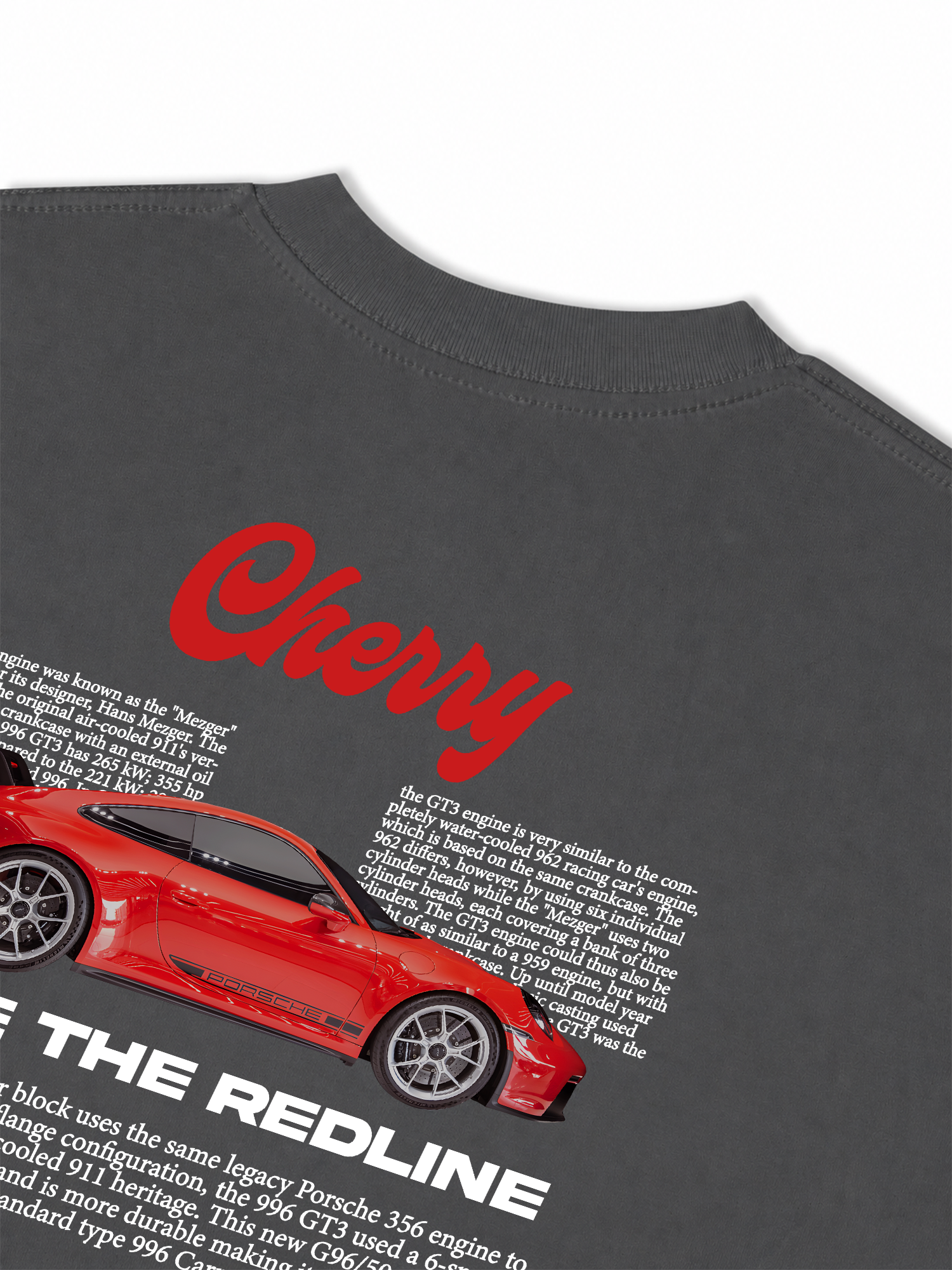 Áo Thun Relaxed Fit Red Cherry Mood
