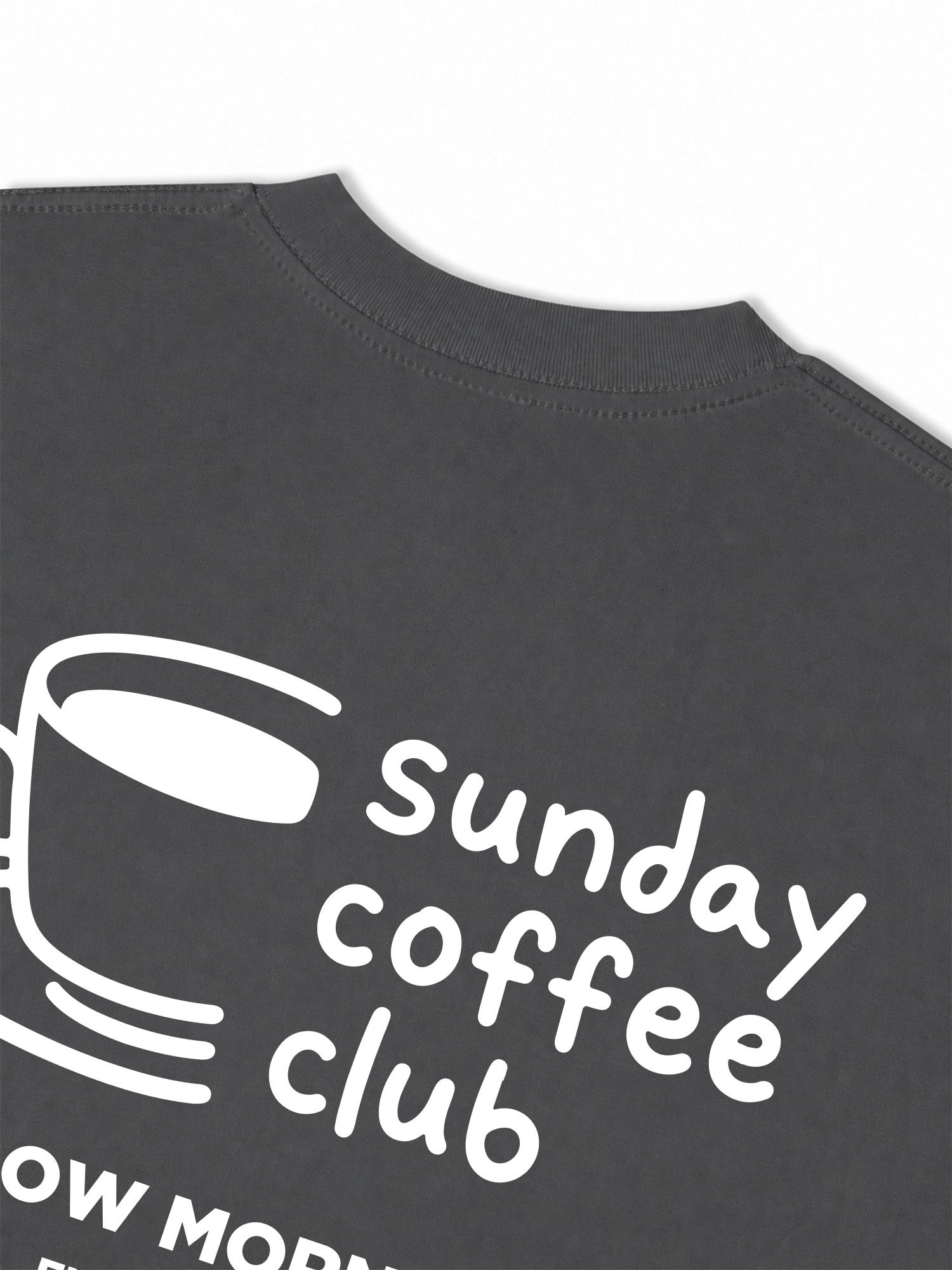 Áo Thun Relaxed Fit Sunday Coffee Club