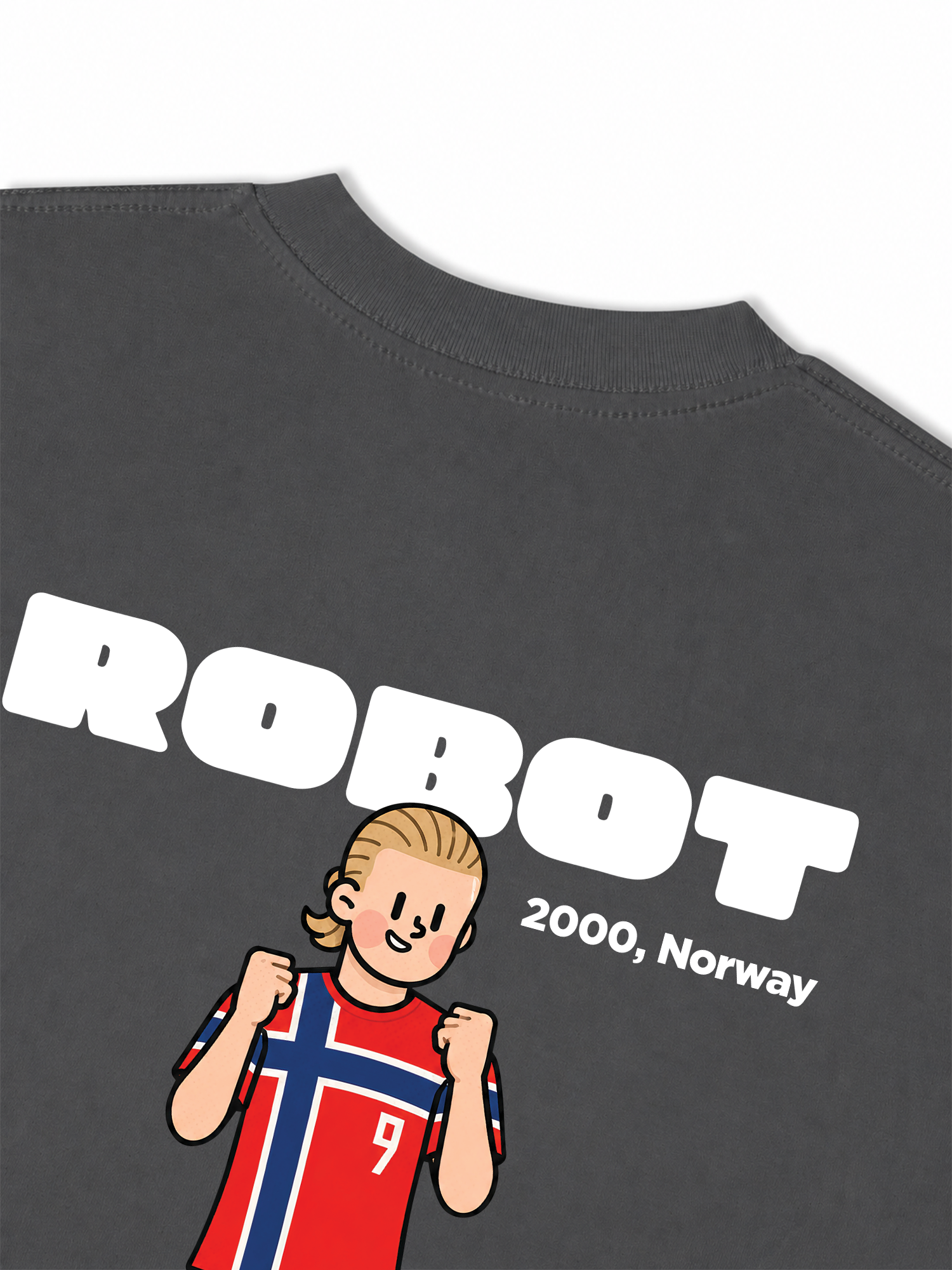Áo Thun Relaxed Fit Soccer 9 Robot