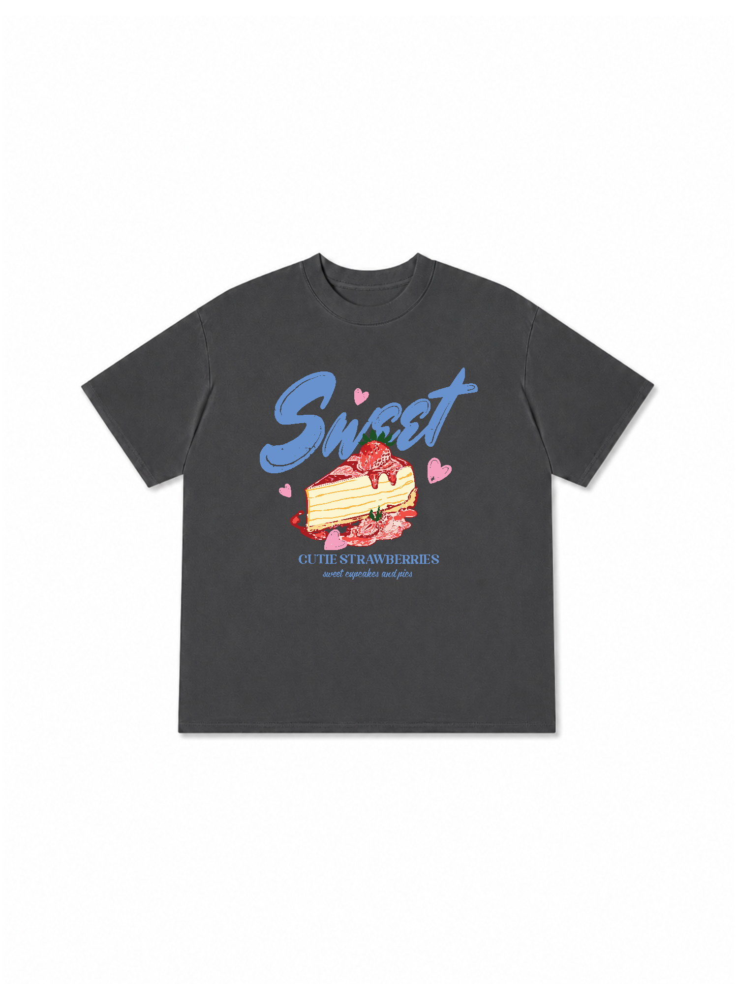 Áo Thun Relaxed Fit Sweet Cutie Strawberries