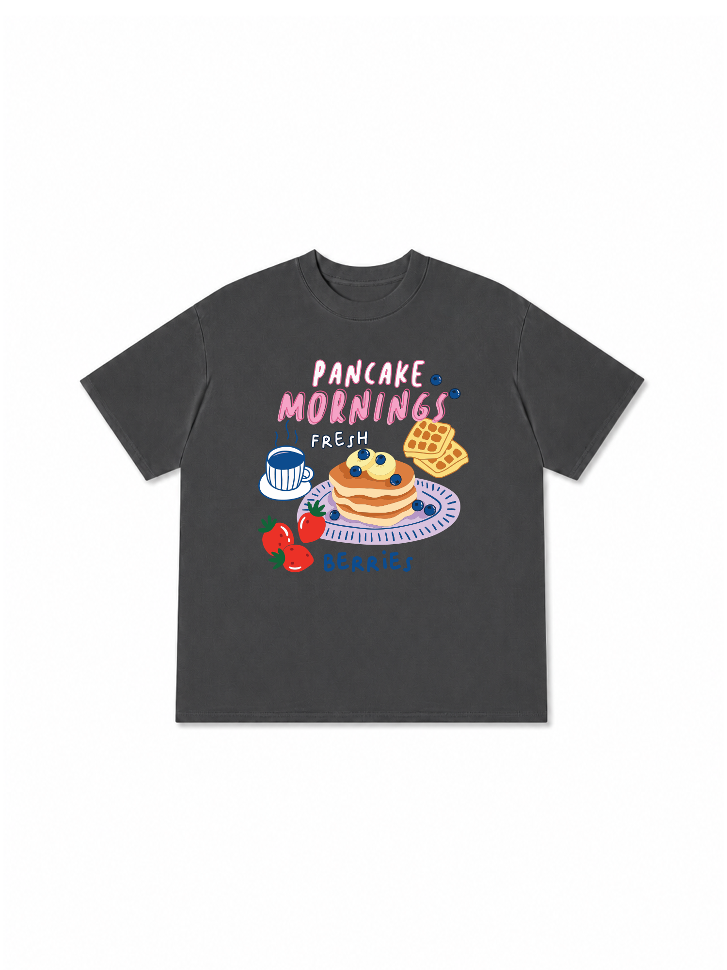 Áo Thun Relaxed Fit Pancake Morning Fresh