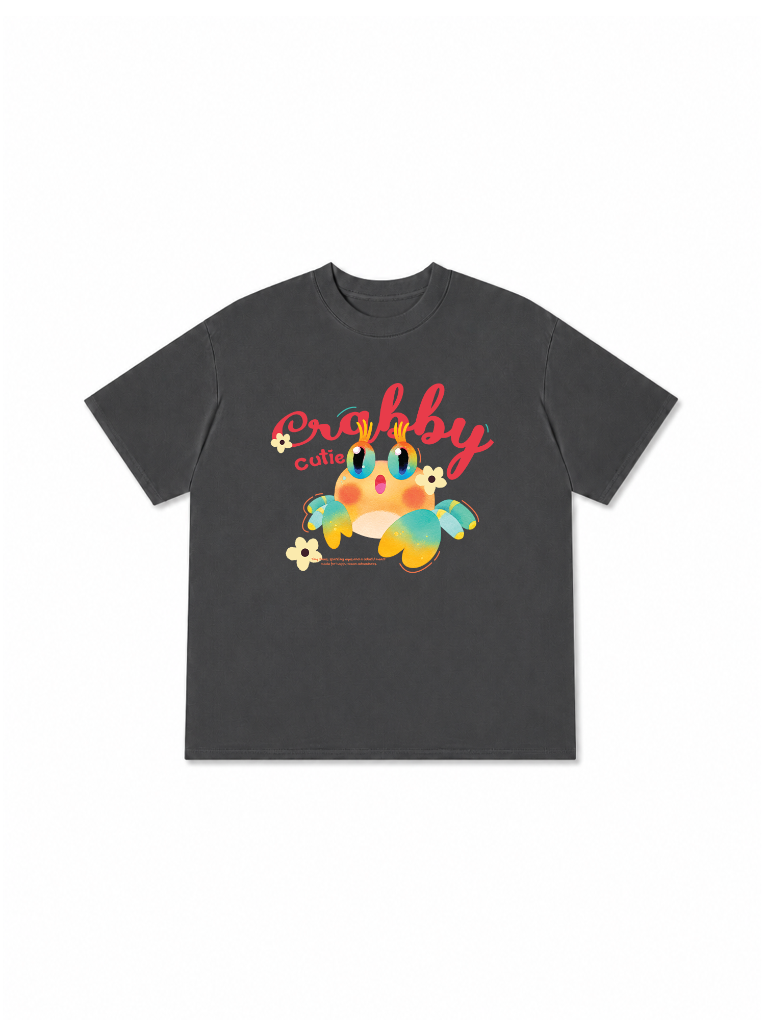 Áo Thun Relaxed Fit Tropical Crabby Cutie