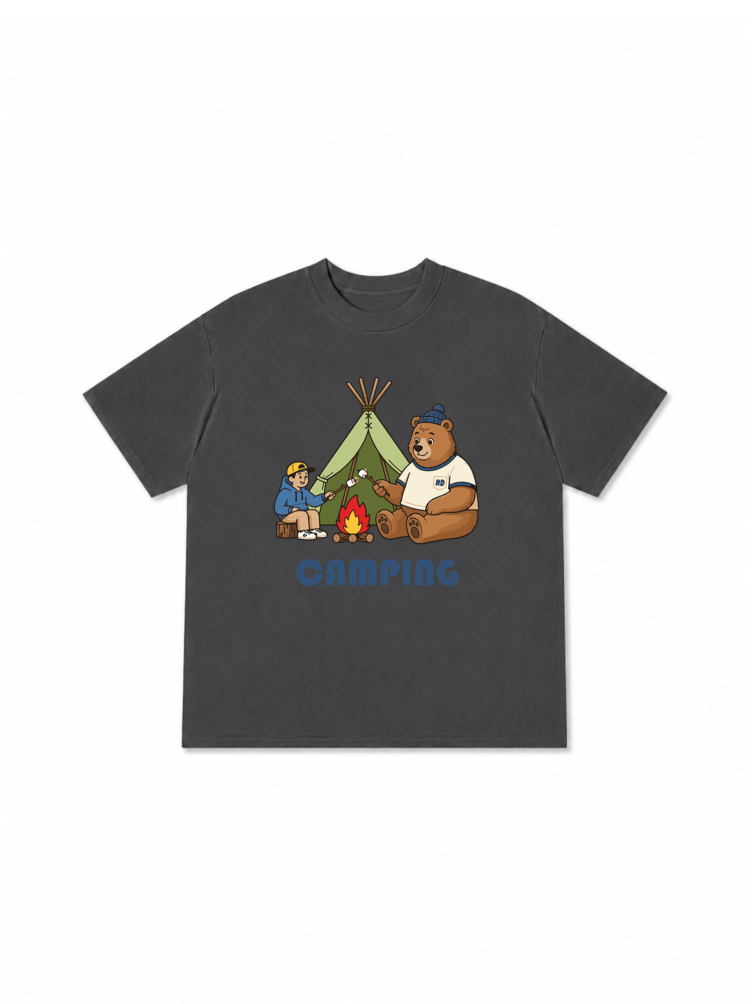 Áo Thun Relaxed Fit Adventure Camping