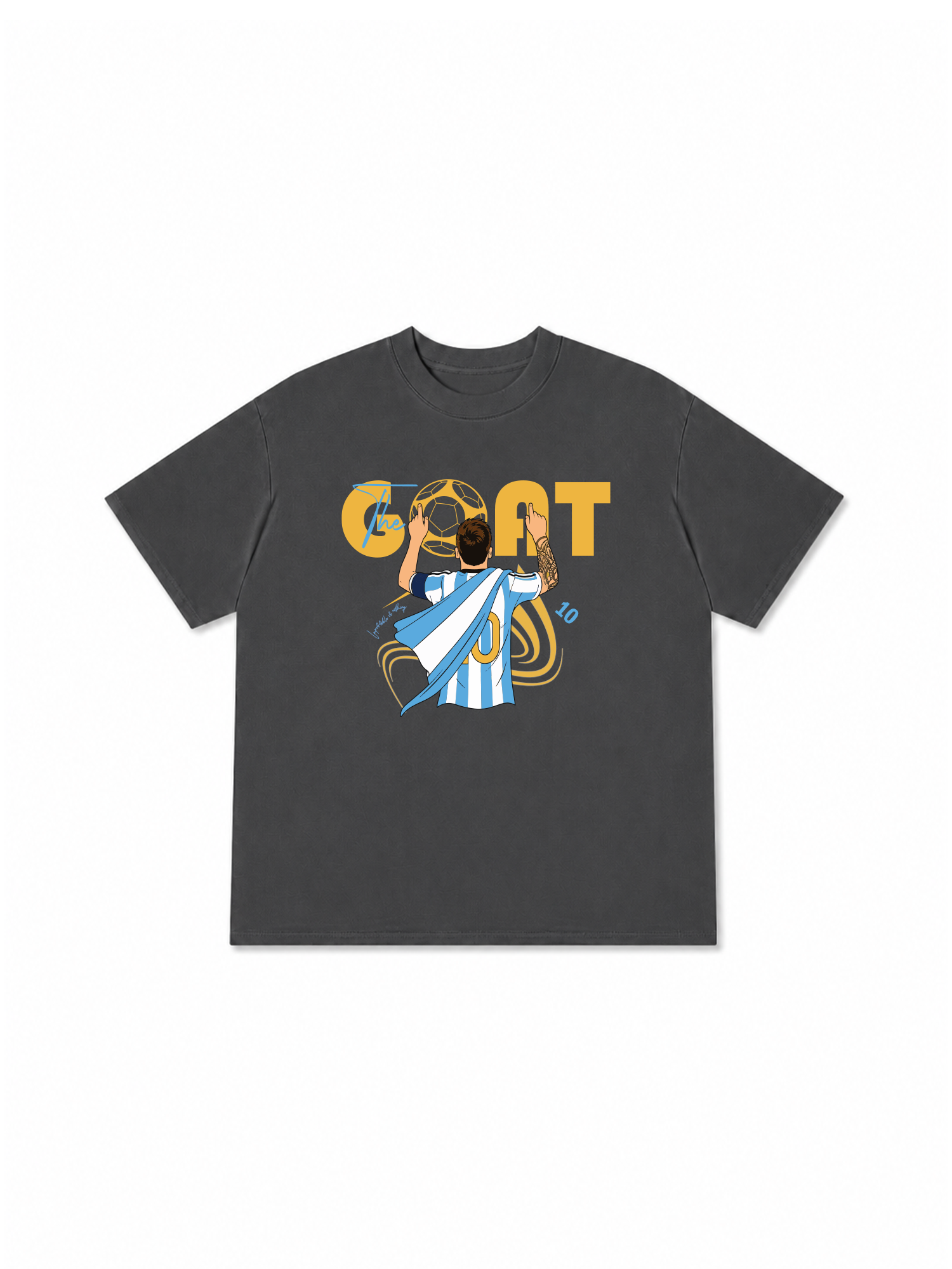 Áo Thun Relaxed Fit The Goat M10 Impossible Is Nothing