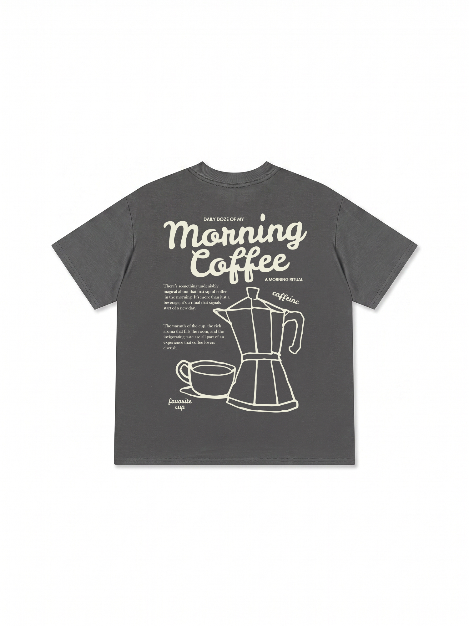 Áo Thun Relaxed Fit Morning Coffee