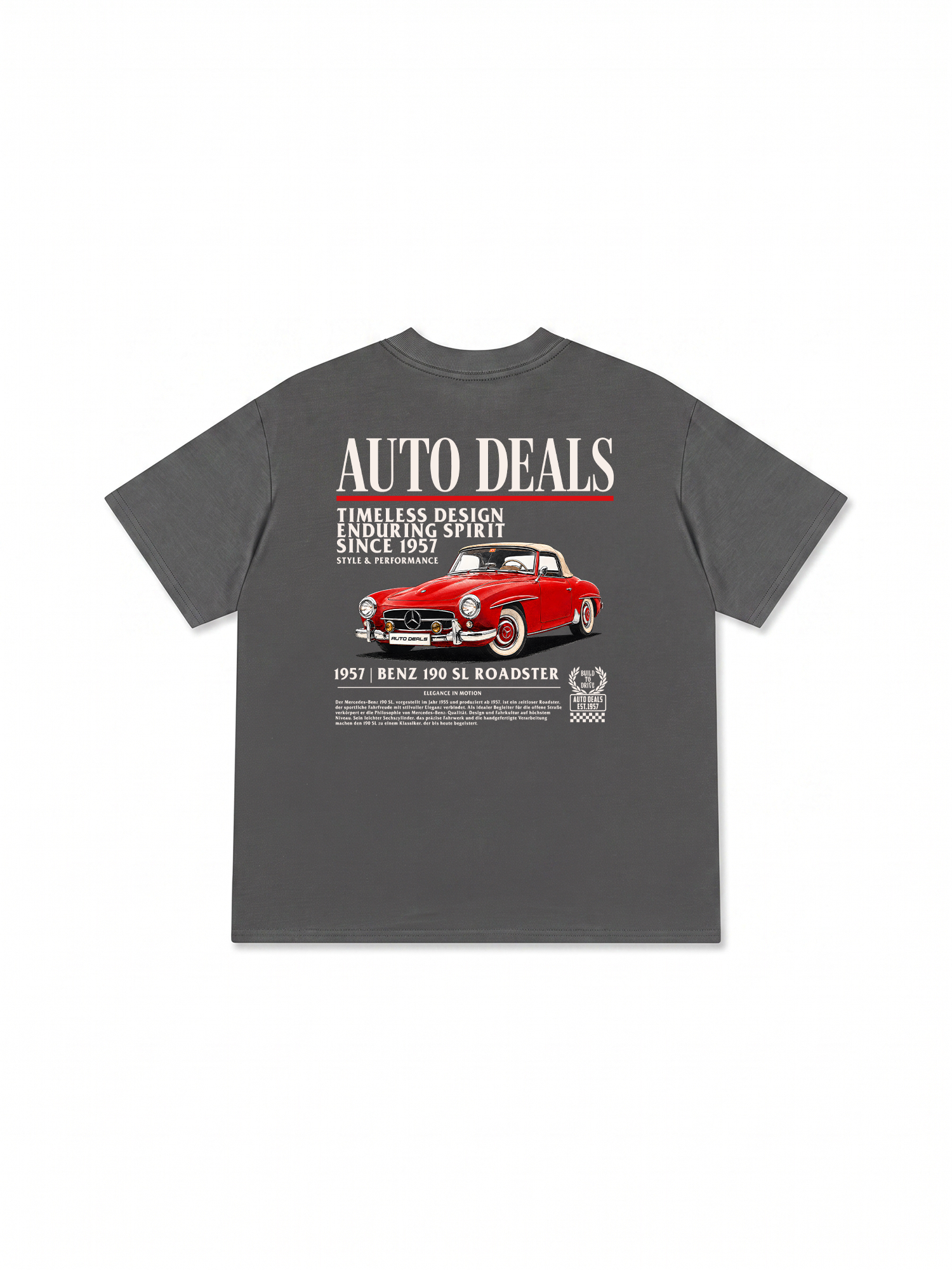 Áo Thun Relaxed Fit Auto Deals