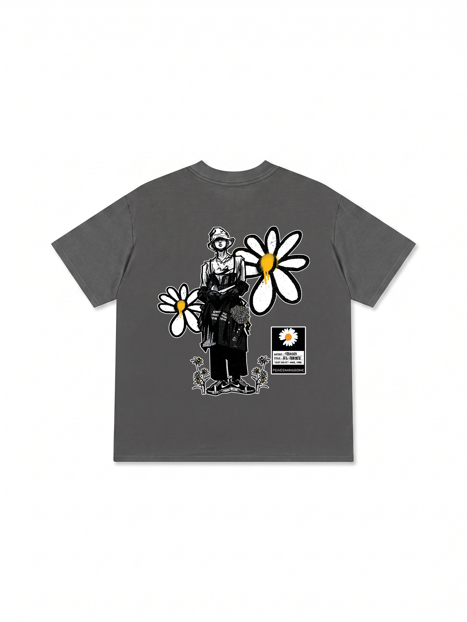 Áo Thun Relaxed Fit Floral X GD Art Daisy