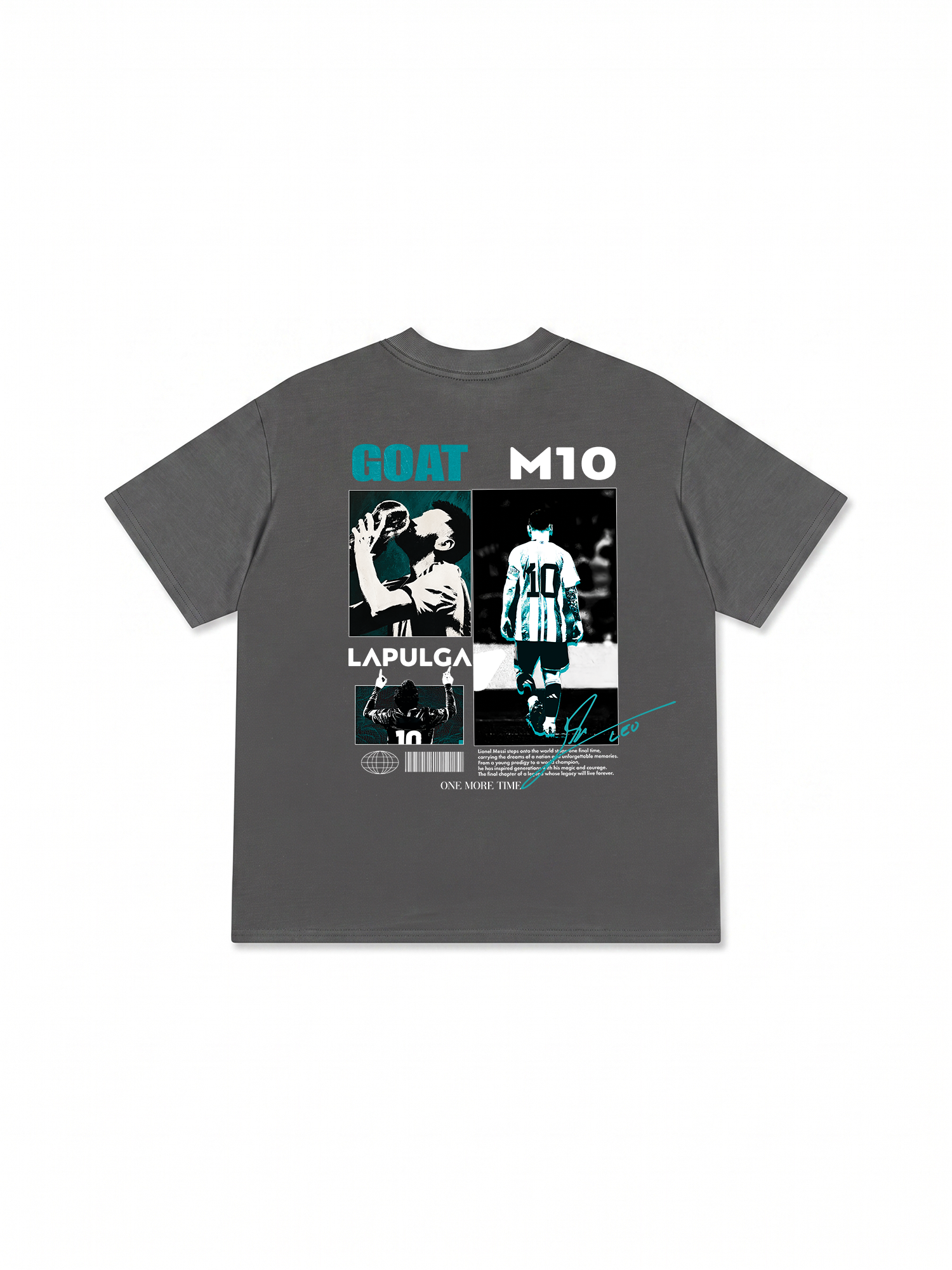 Áo Thun Relaxed Fit M10 - GOAT - ONE MORE TIME