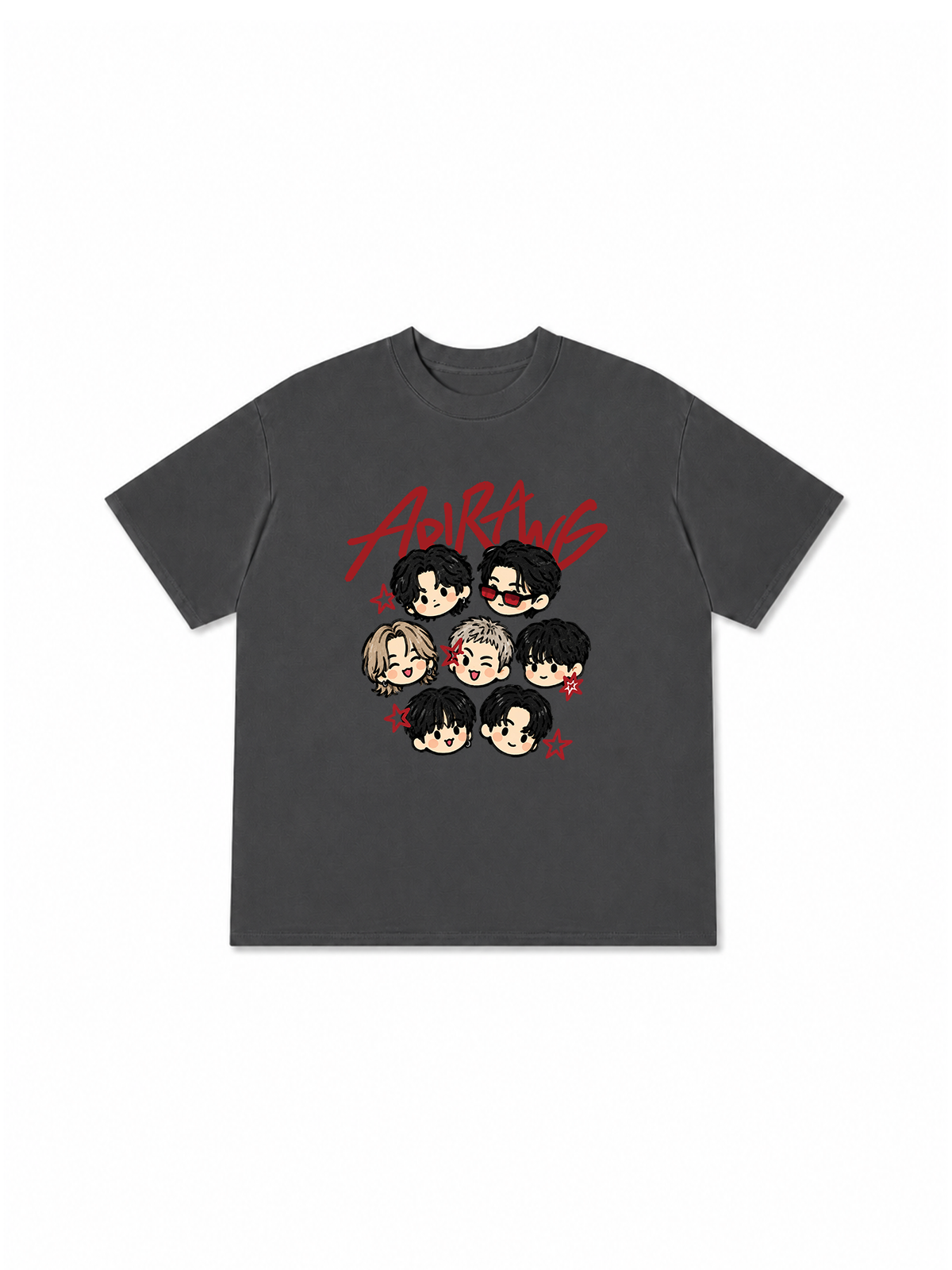 Áo Thun Relaxed Fit BTS Chibi cute