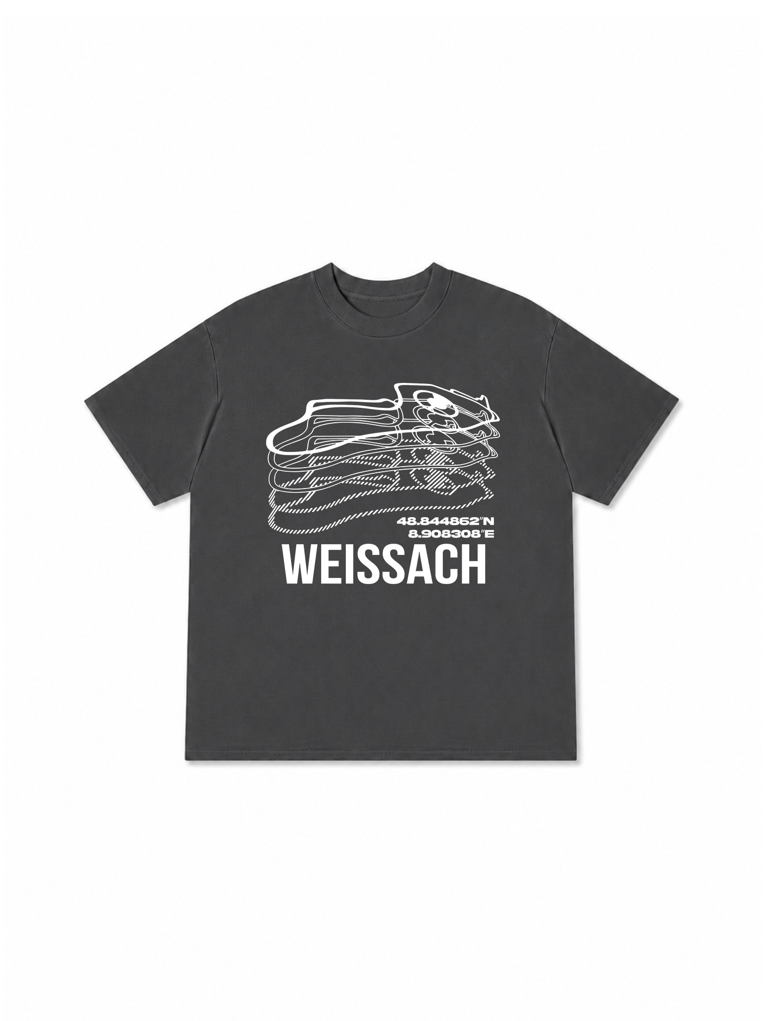 Áo Thun Relaxed Fit Weissach Map