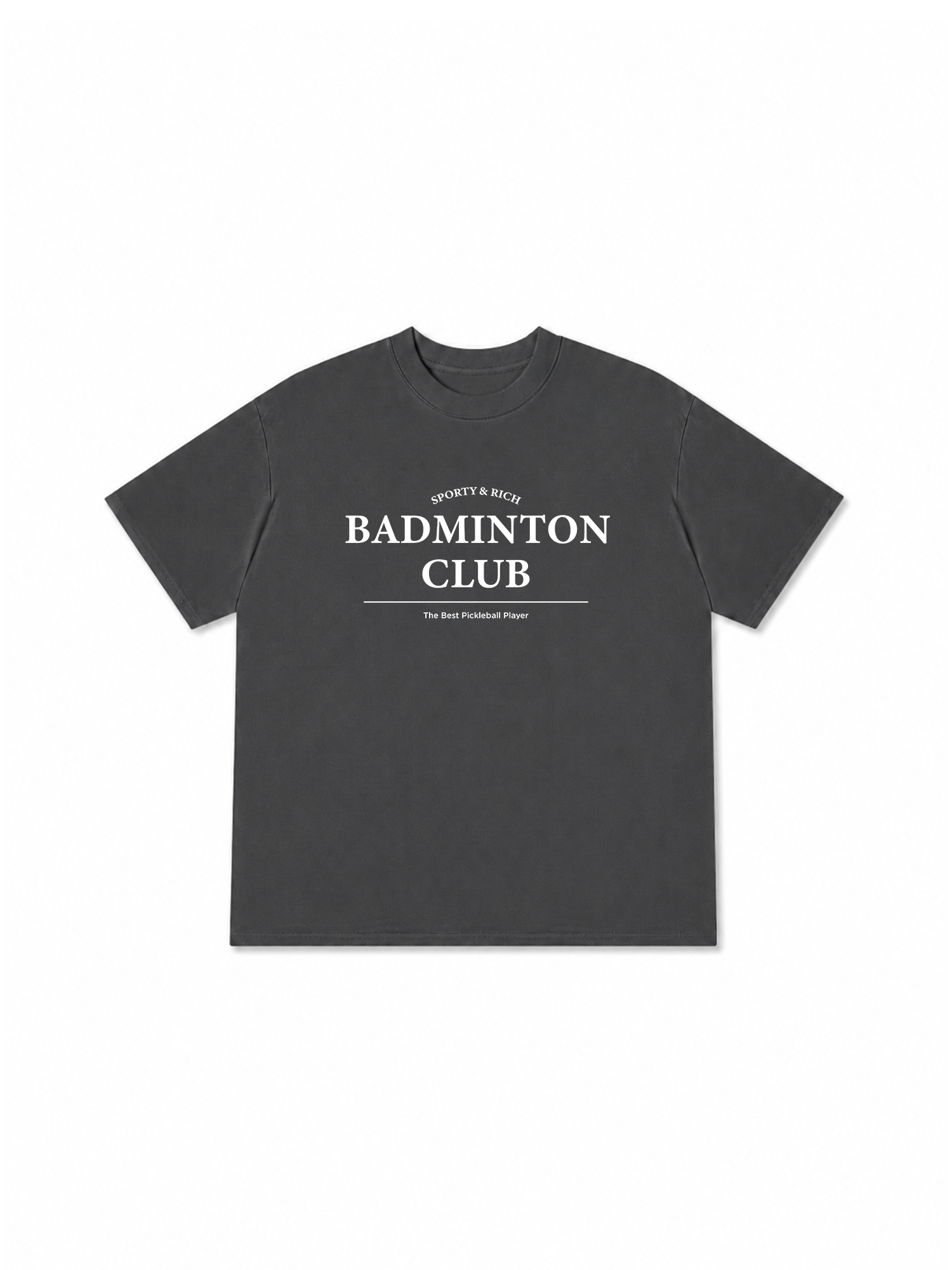 Áo Thun Relaxed Fit Sporty&Rich Badminton Club