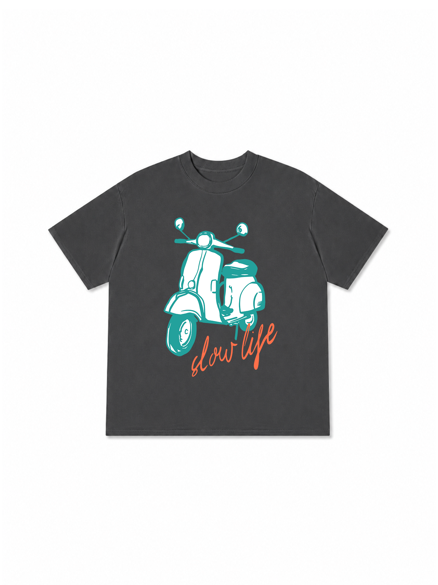 Áo Thun Relaxed Fit Slow Life