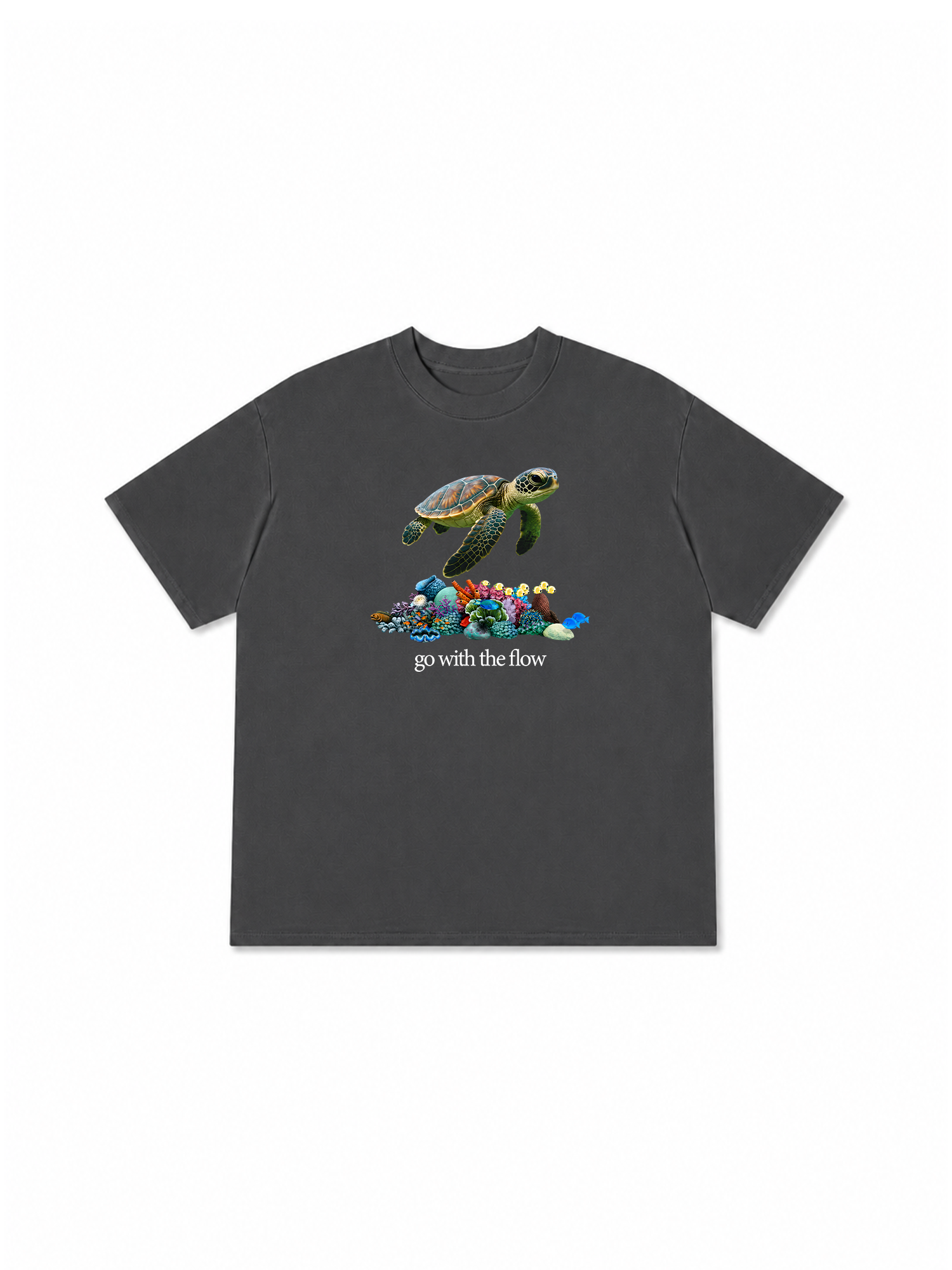 Áo Thun Relaxed Fit Go With The Flow