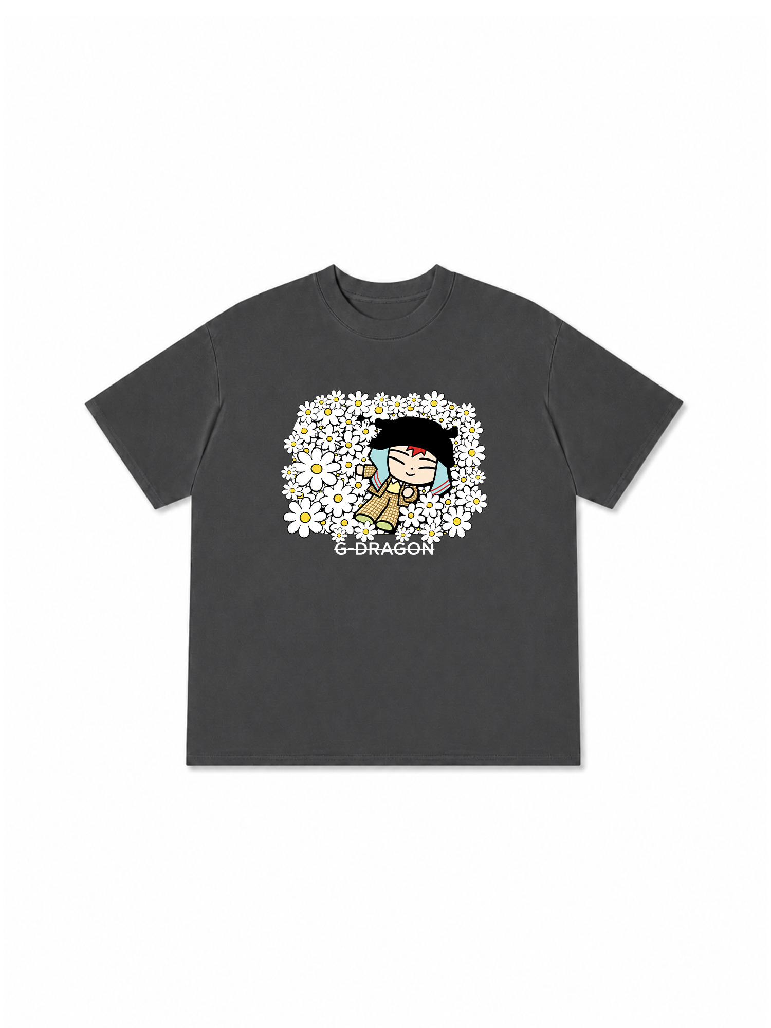 Áo Thun Relaxed Fit GD Daisy Flower