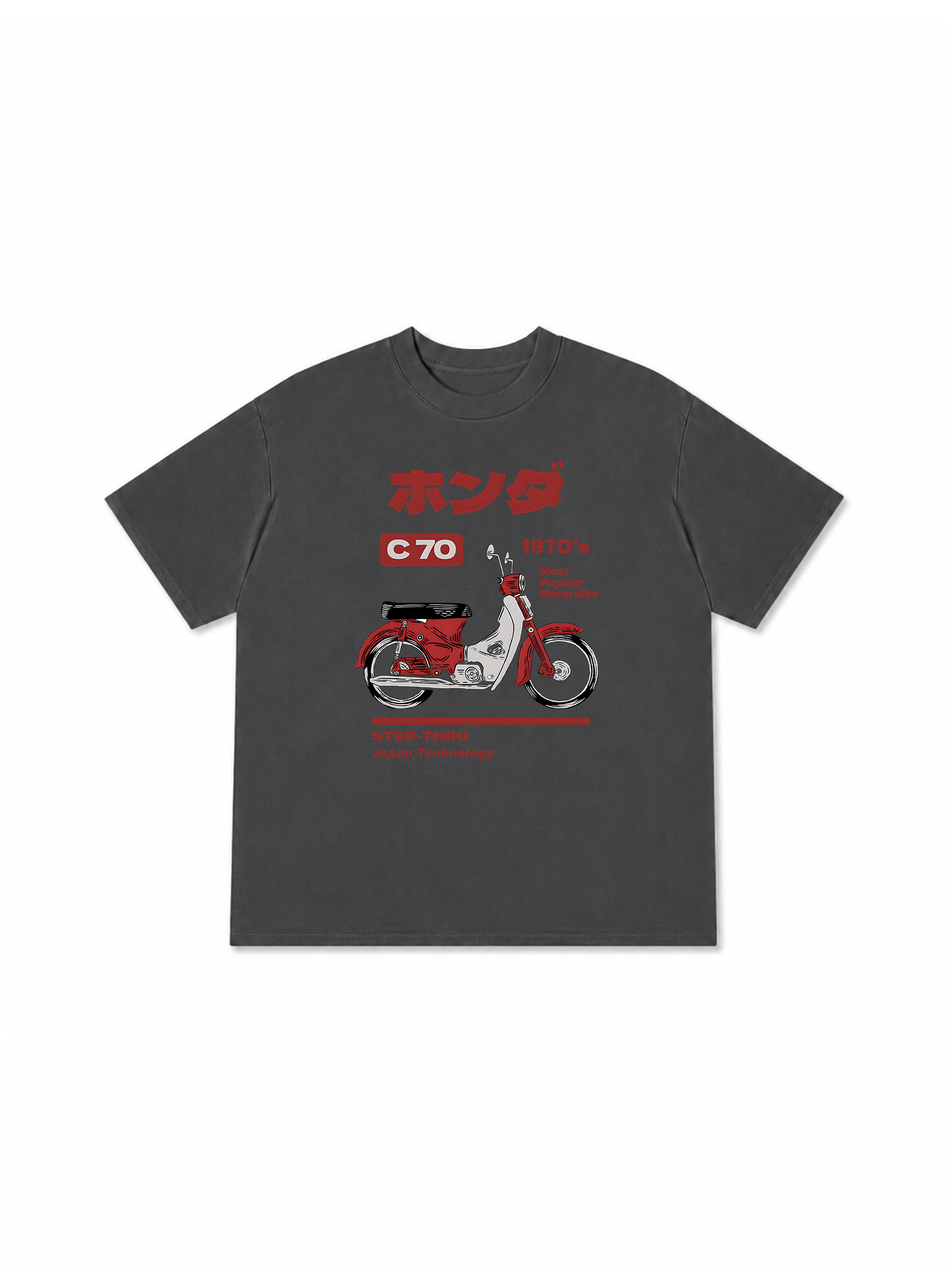 Áo Thun Relaxed Fit Motorbike C 70 1970's