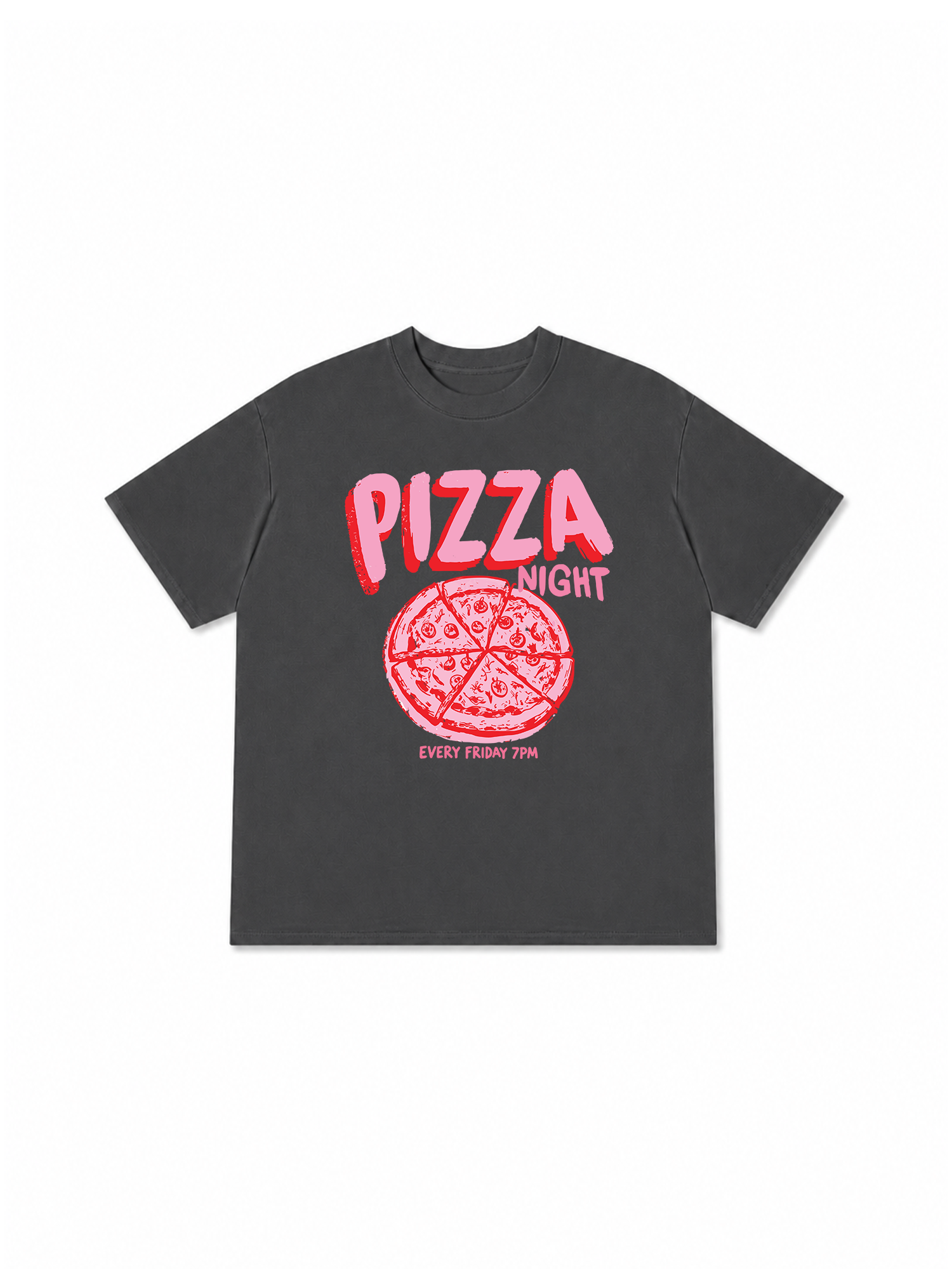 Áo Thun Relaxed Fit Pizza Night